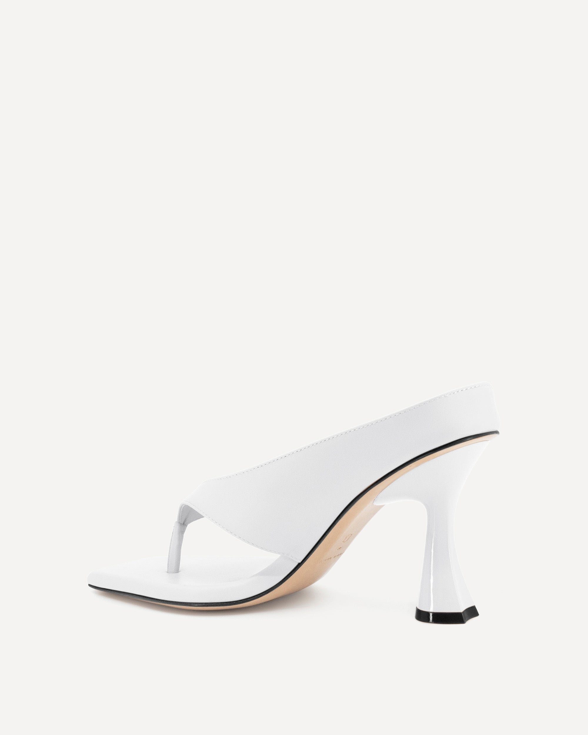 Angela 90 Heel | White