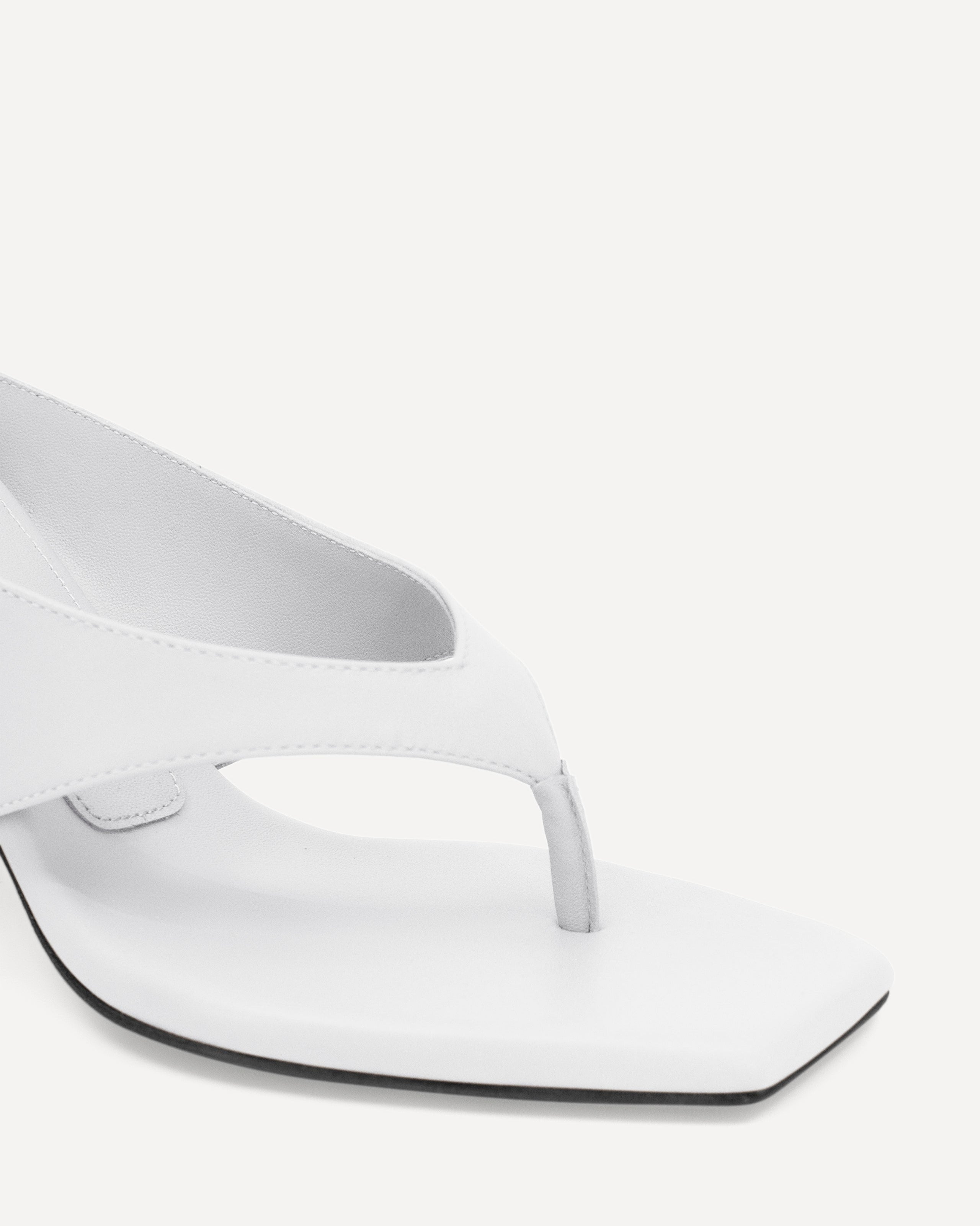 Angela 90 Heel | White