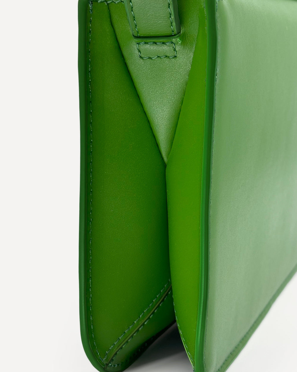 Audrey Shoulder Bag | Sage - SAMPLE