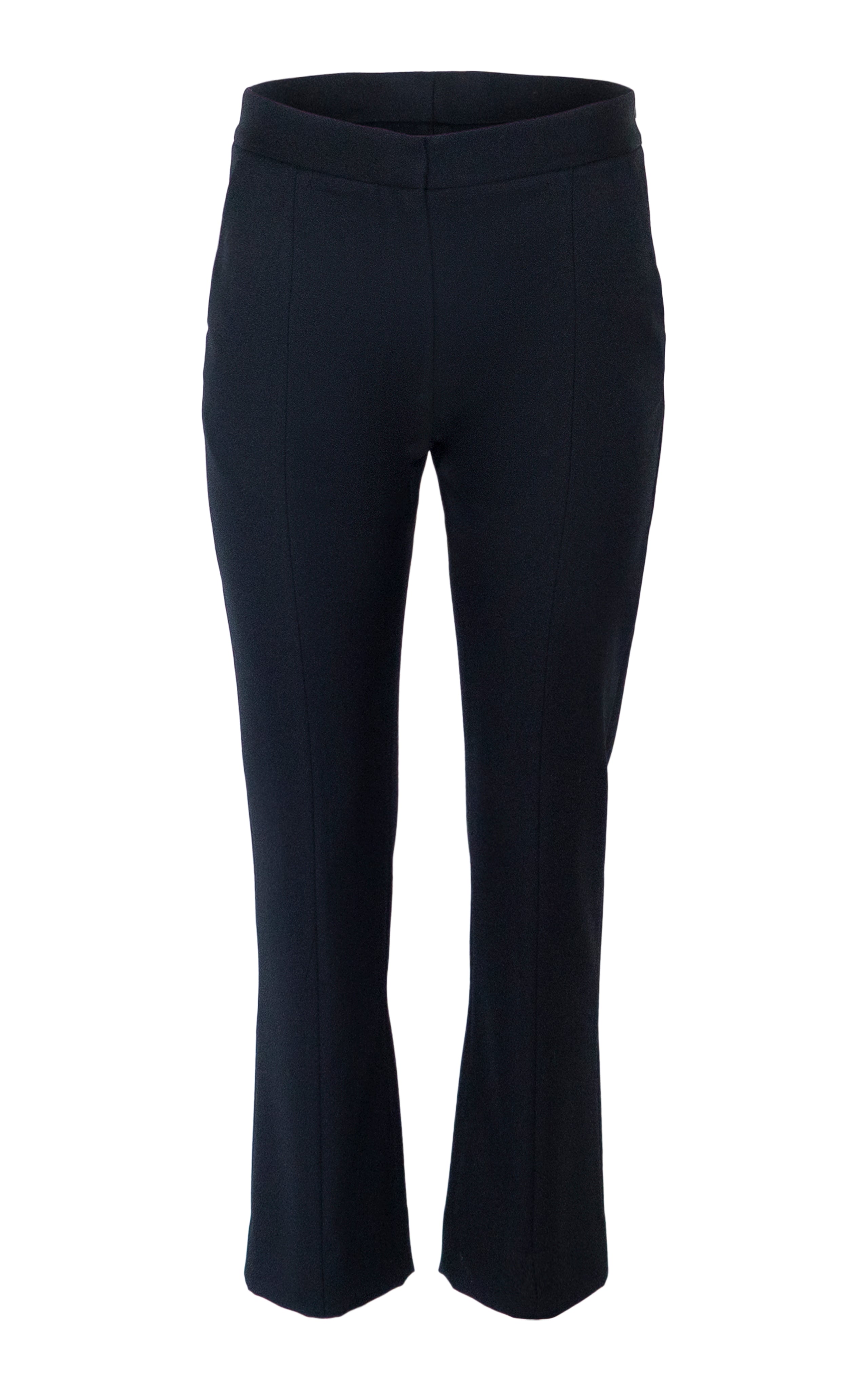 Crop Slim Pant | Black