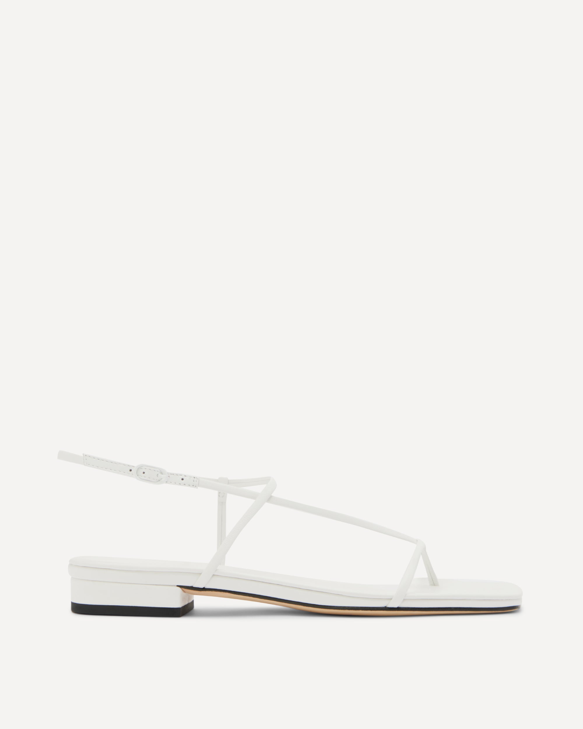 Cross Front Flat | White