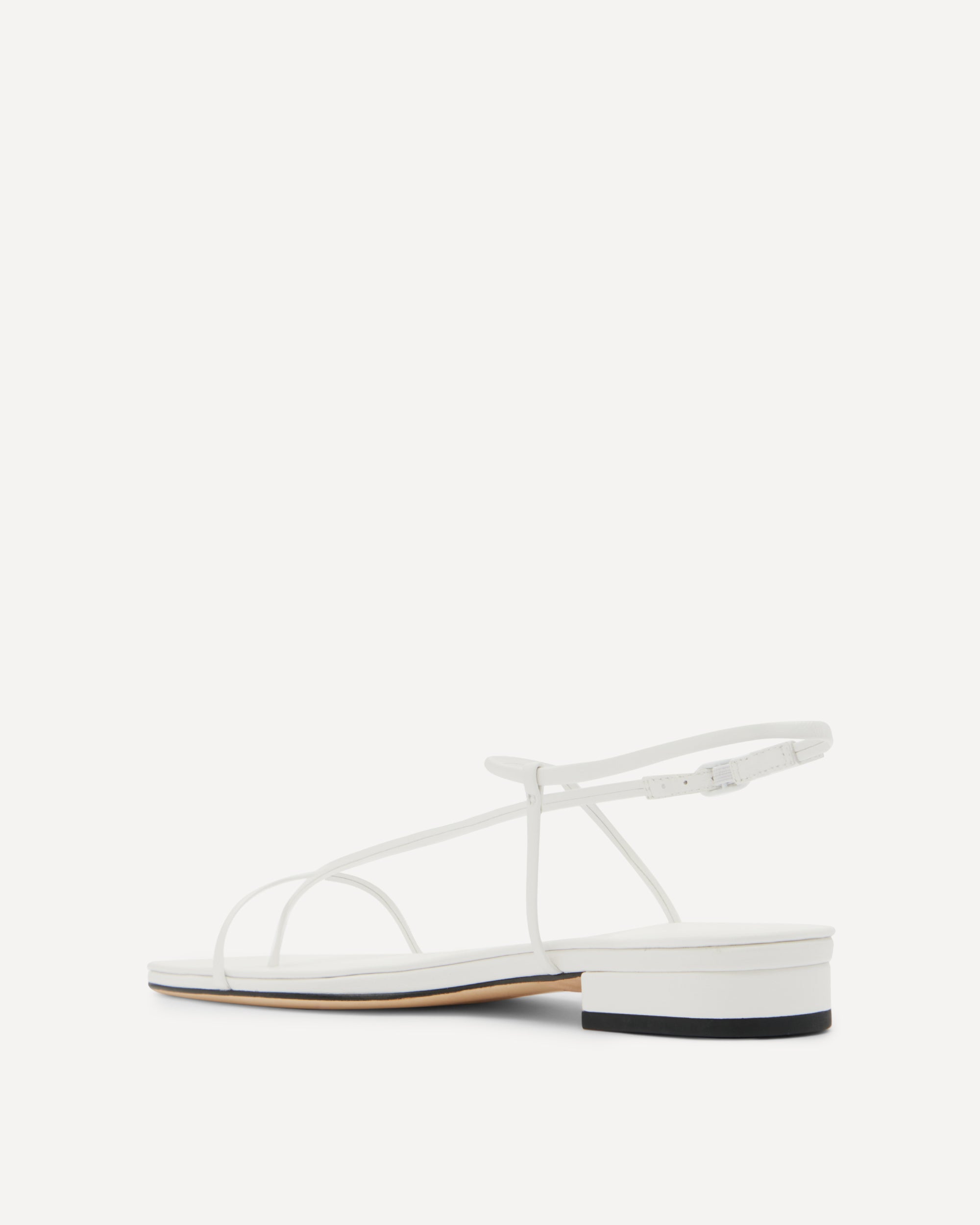 Cross Front Flat | White