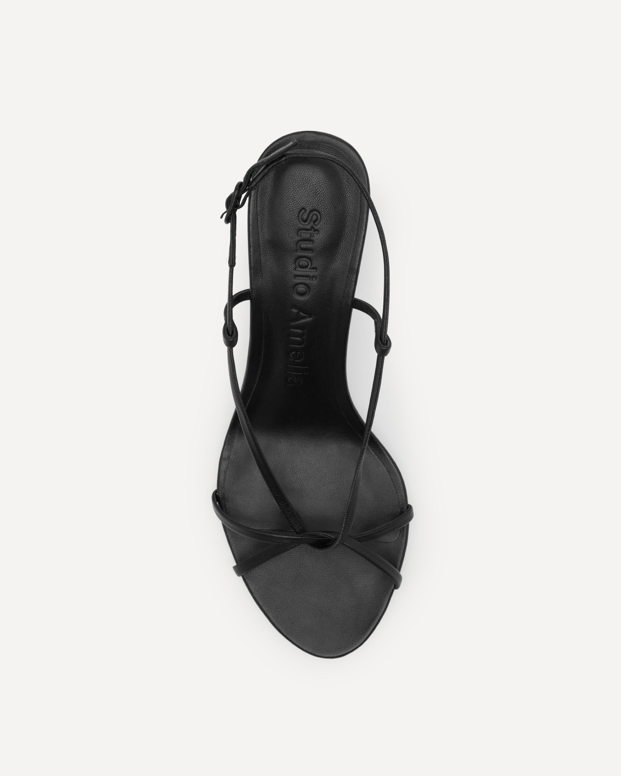 Entwined 70 Heel | Black