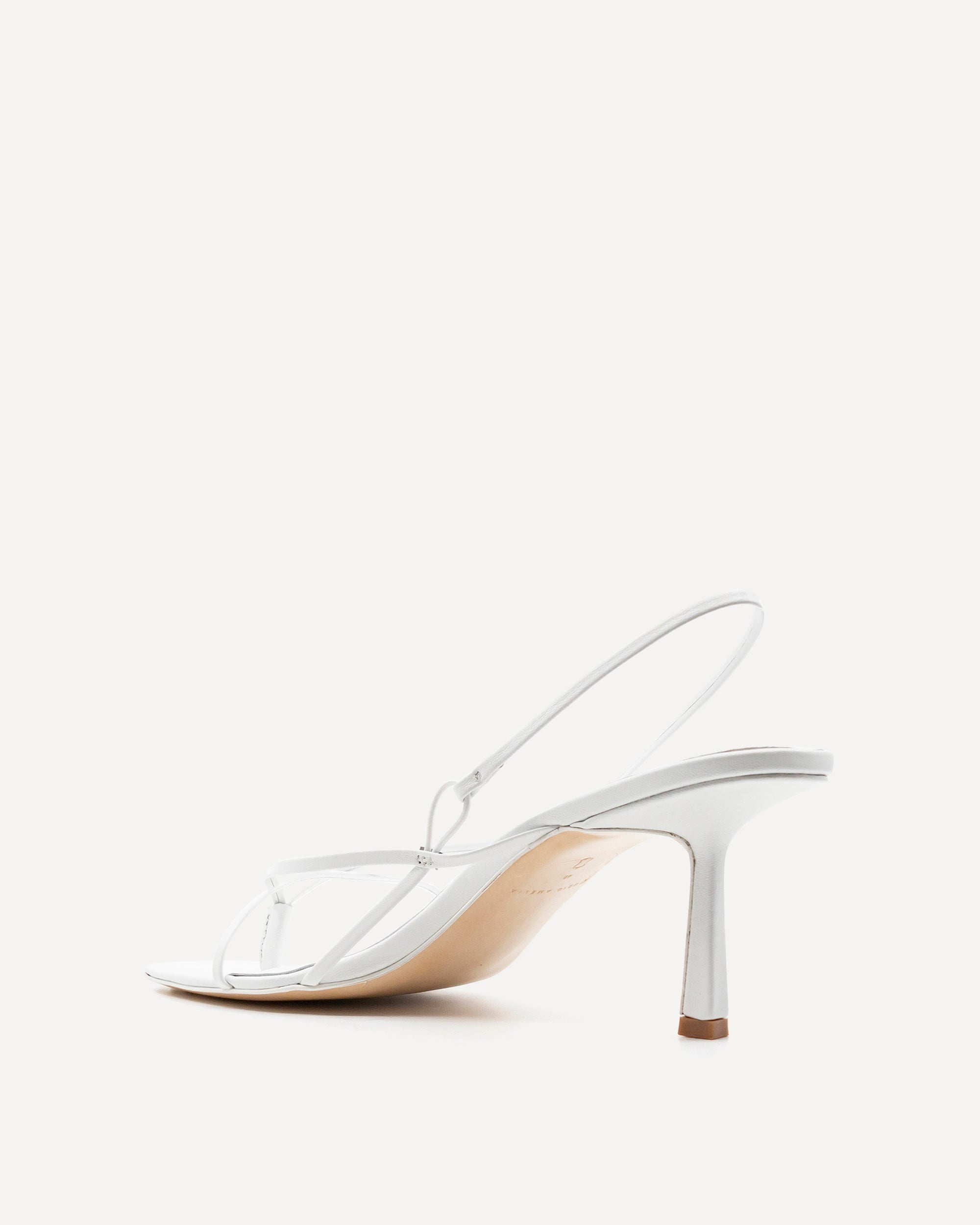 Flip Flop 75 Heel | White