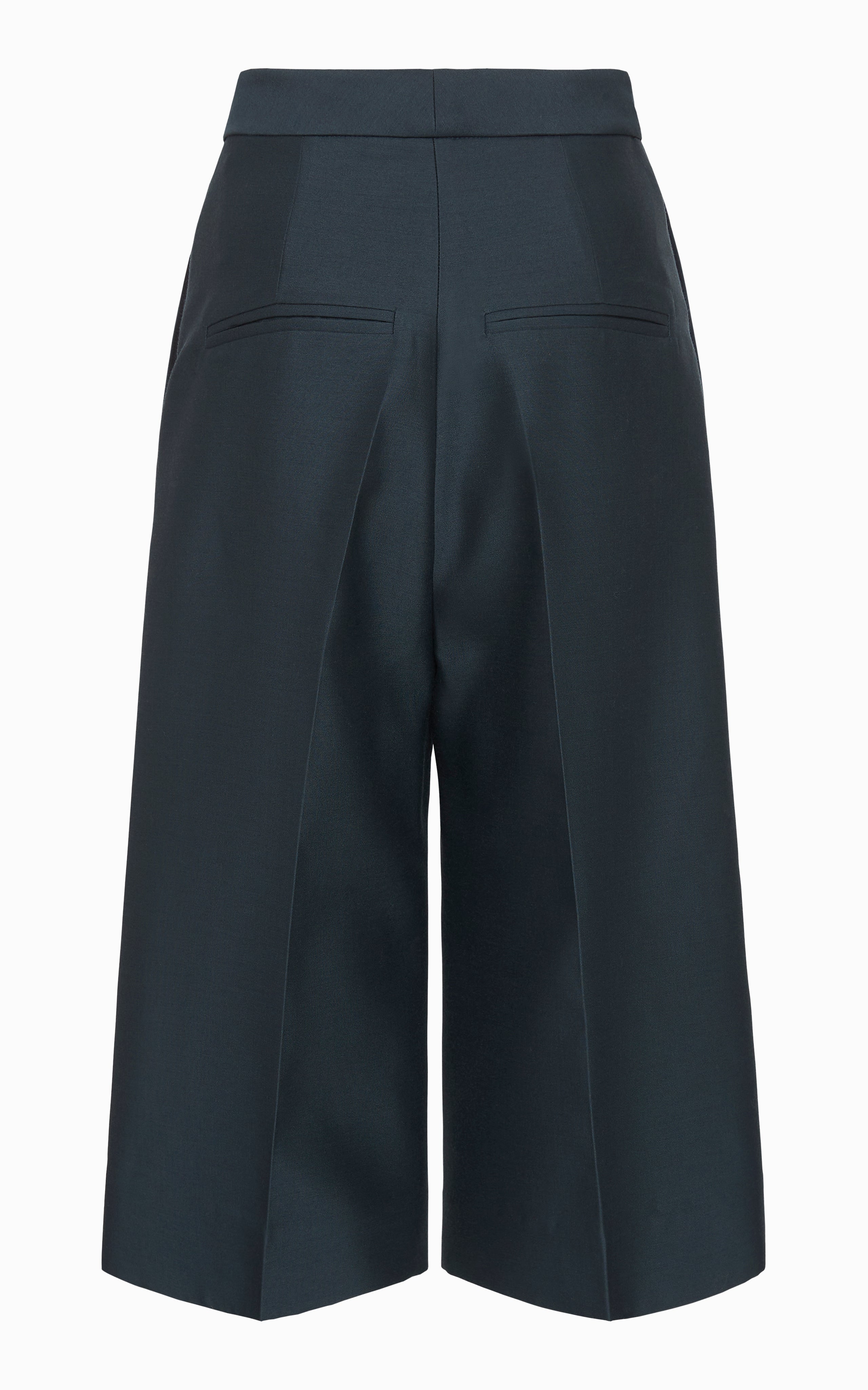 Tailored short pants indigo