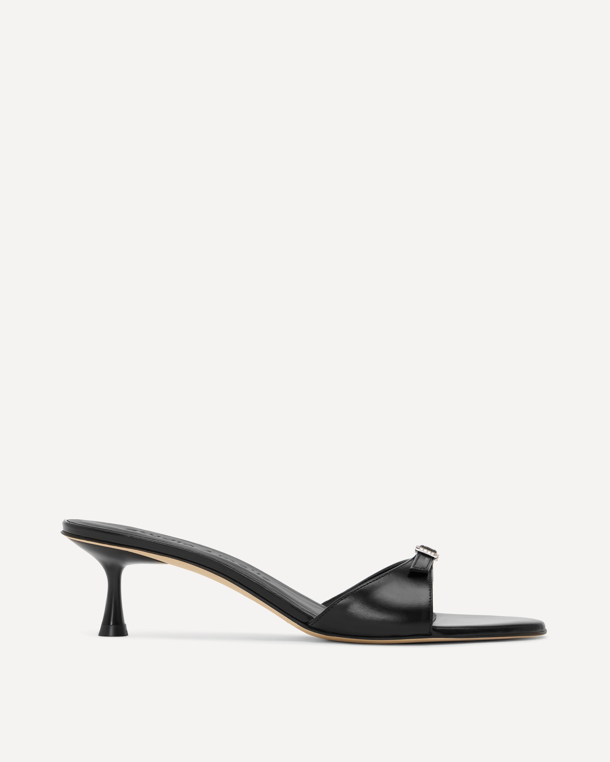 Greta 50 Mule | Black