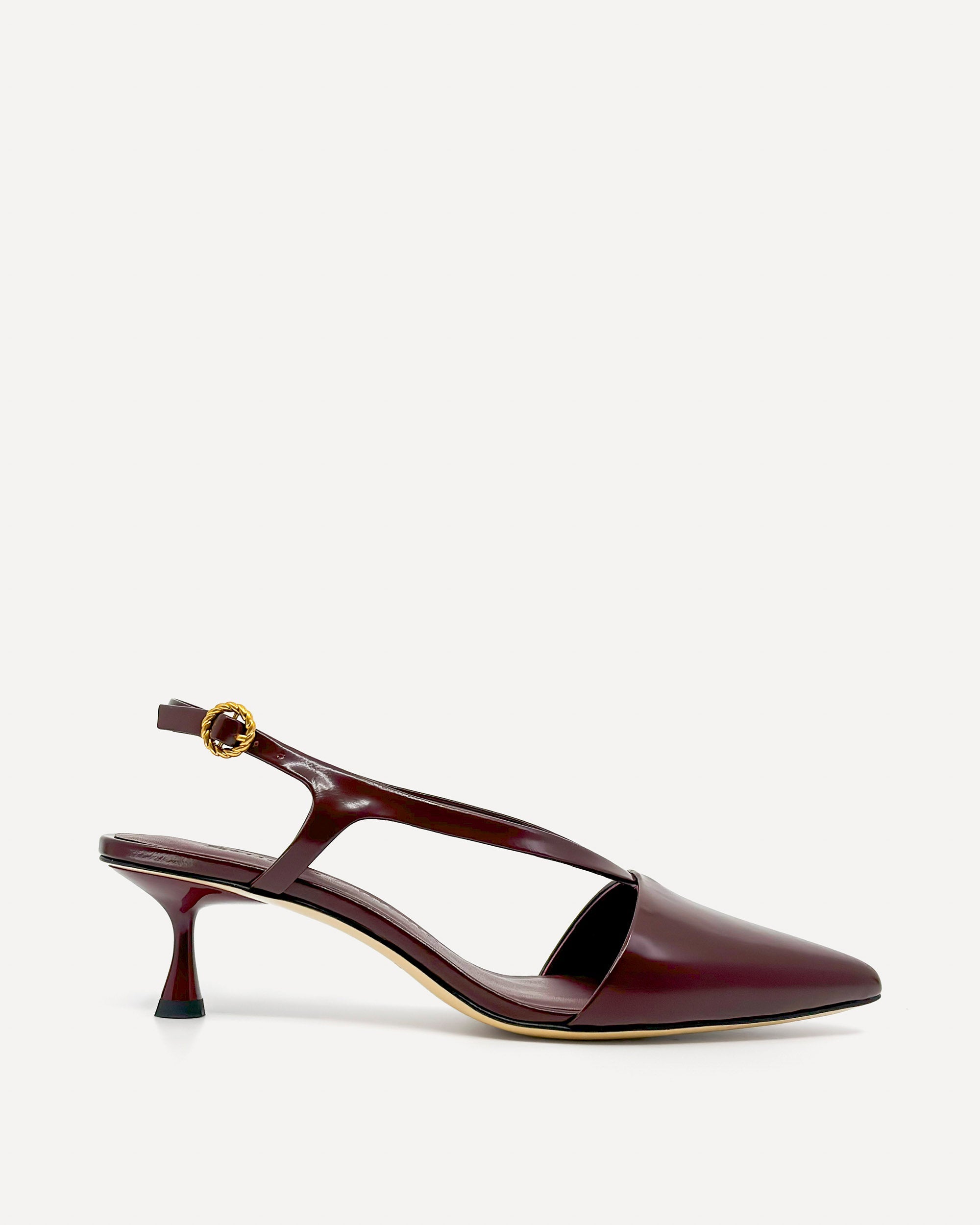 Halo 50 Heel | Burgundy