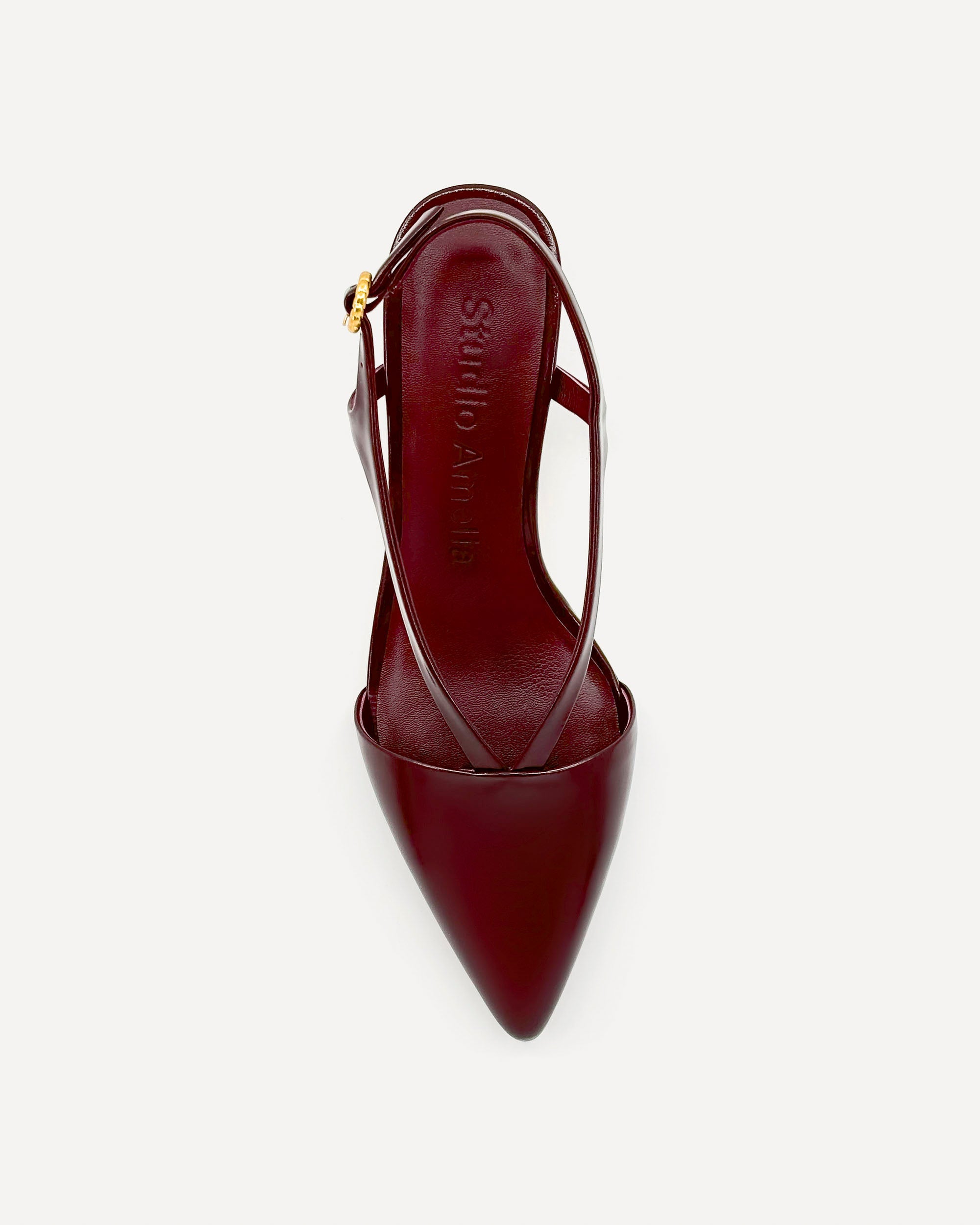 Halo 50 Heel | Burgundy