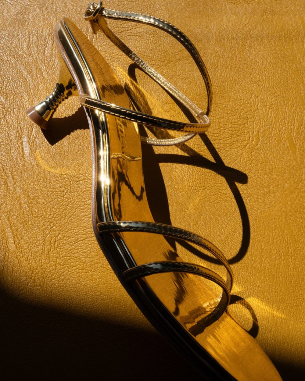 Helix 50 Sandal | Gold