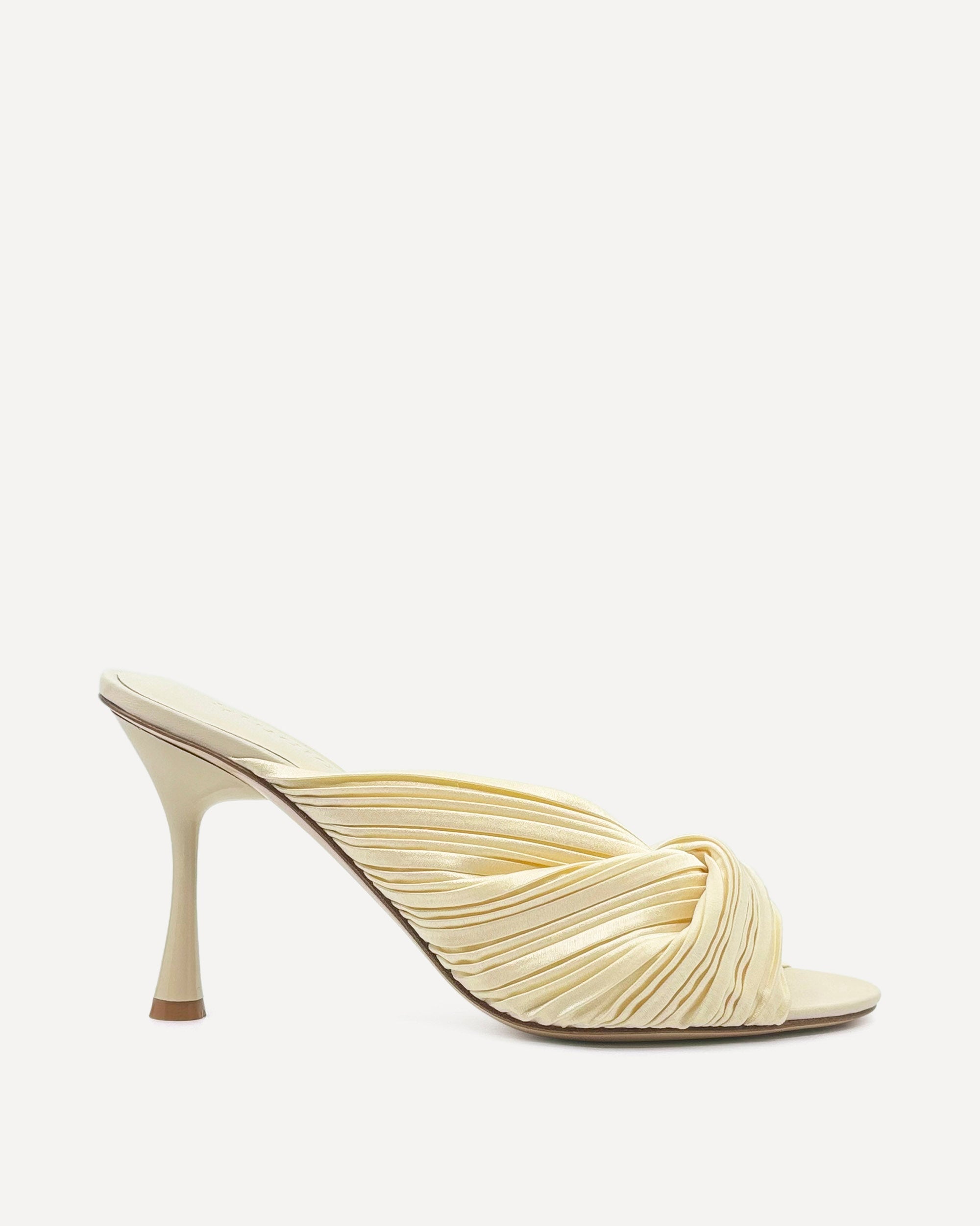 Maya Wrap 70 Heel | Cream