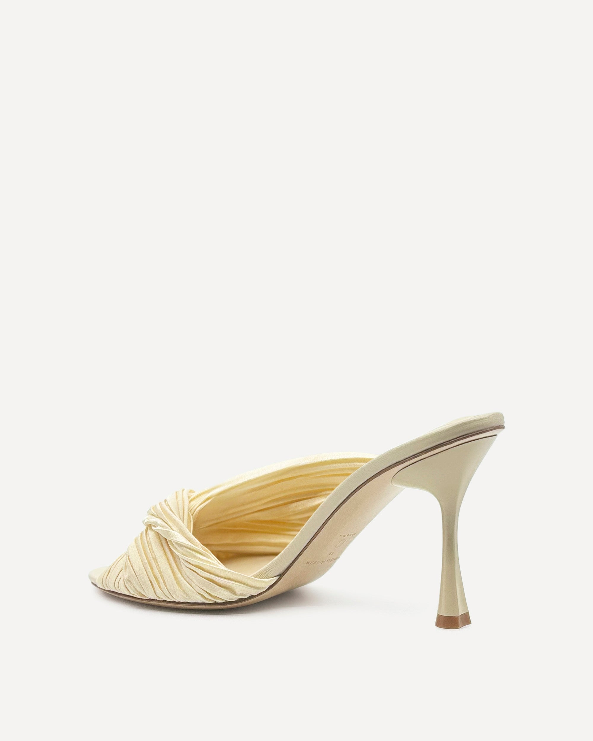 Maya Wrap 70 Heel | Cream