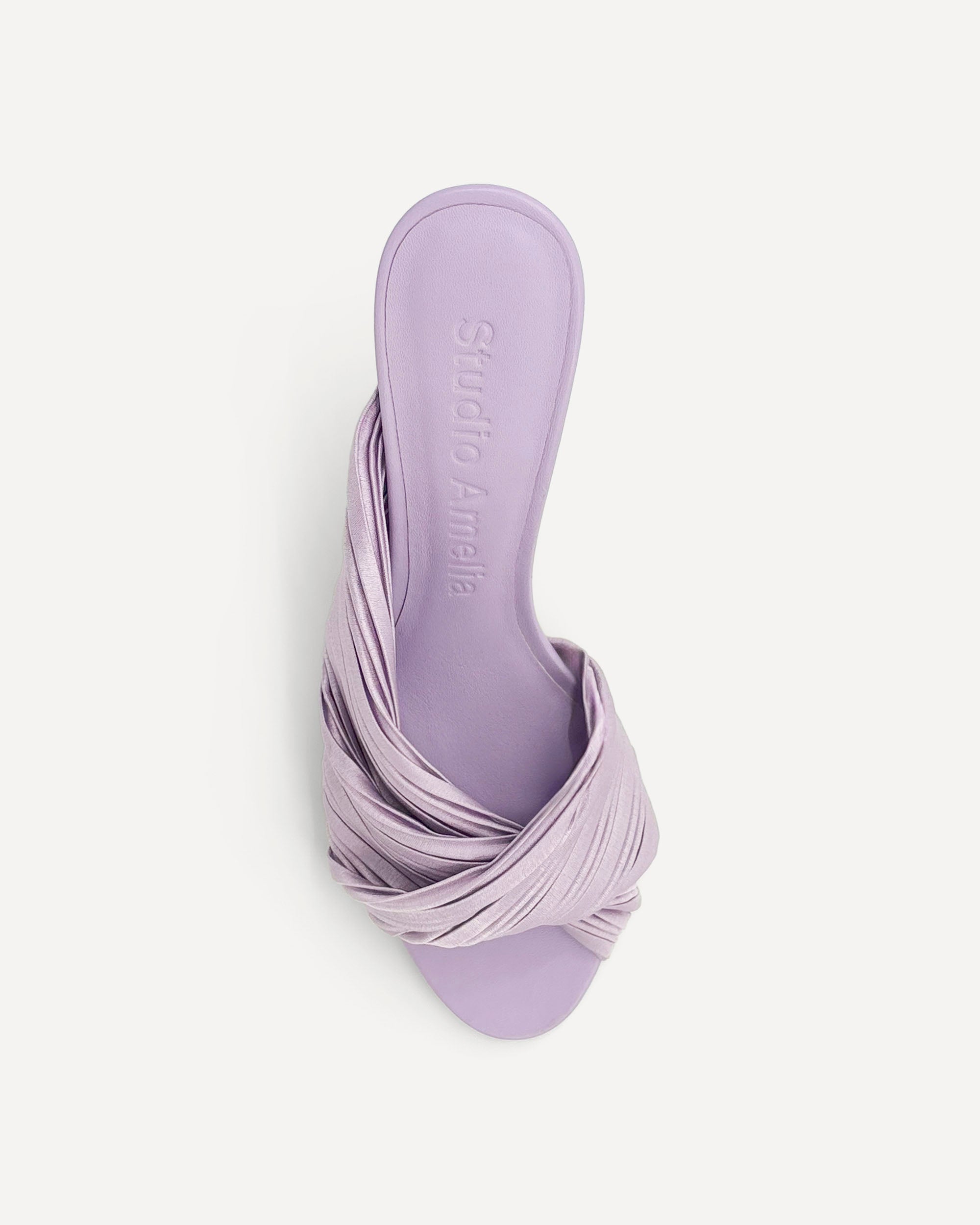 Maya Wrap 70 Heel | Lilac