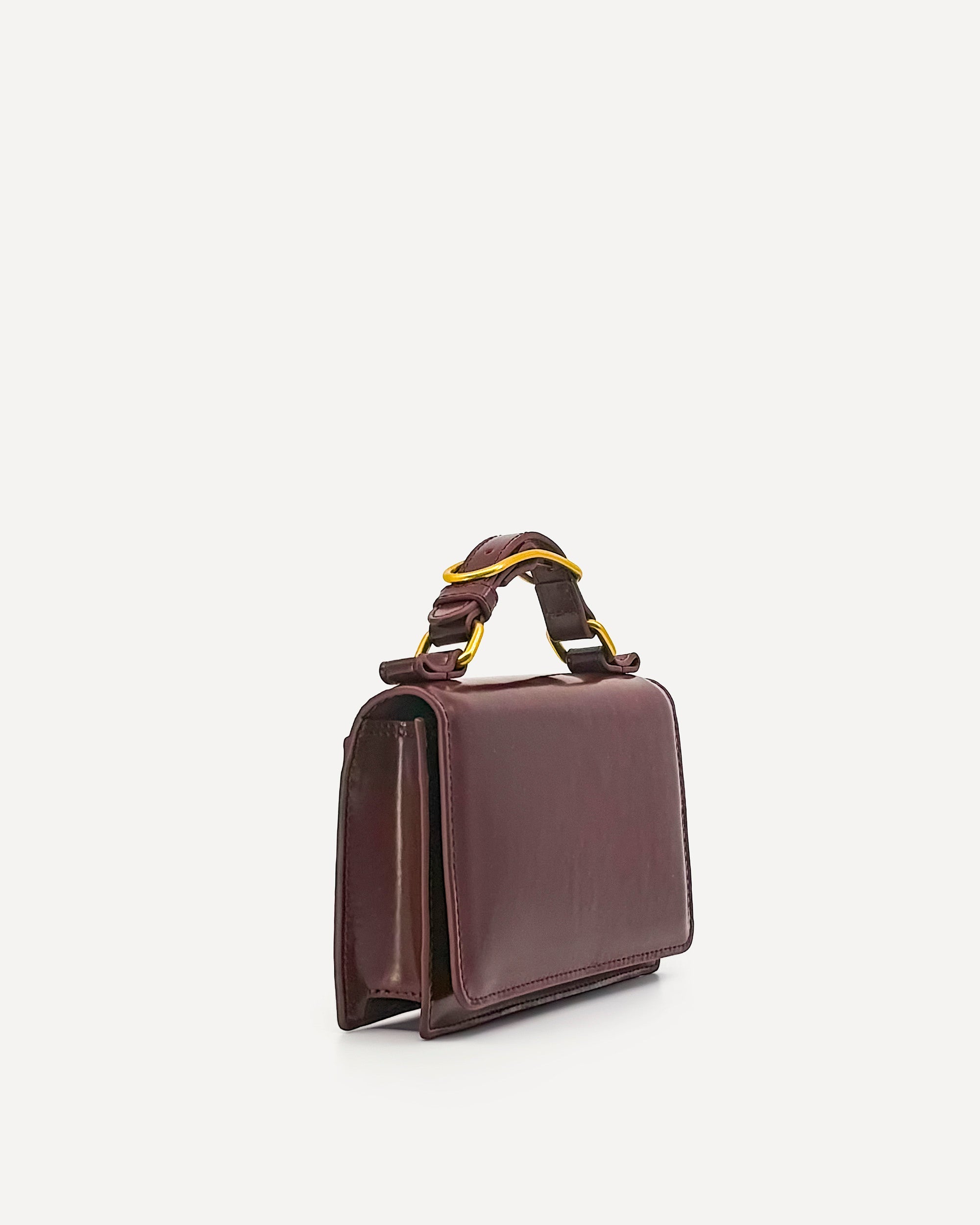 Audrey Mini Clutch | Burgundy