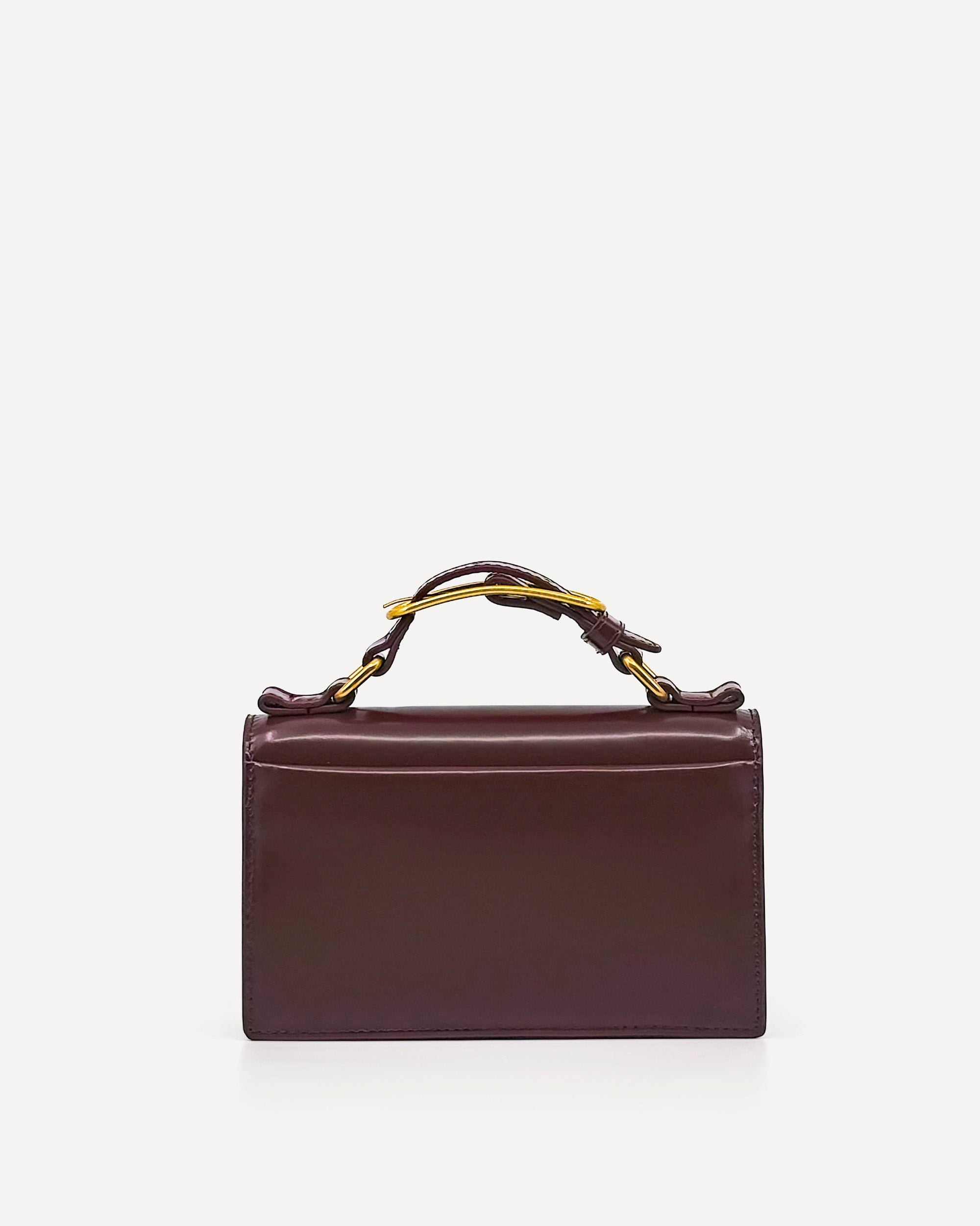 Audrey Mini Clutch | Burgundy