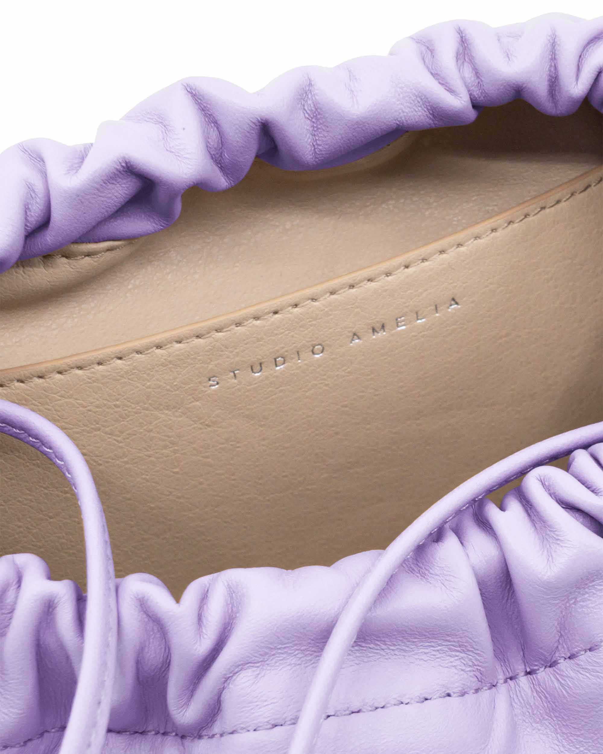 Mini Drawstring Bag | Lilac