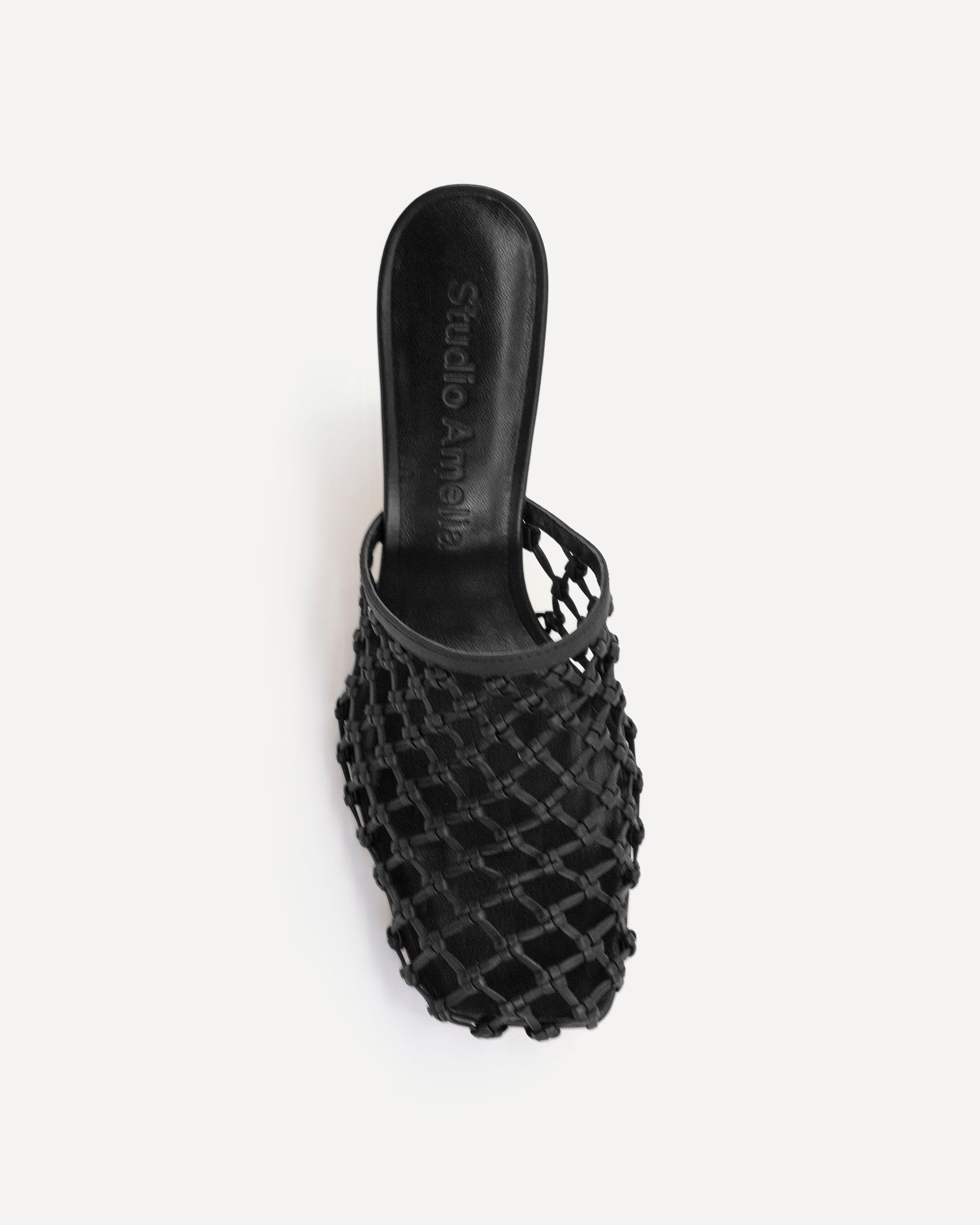 Silas 90 Mule | Black
