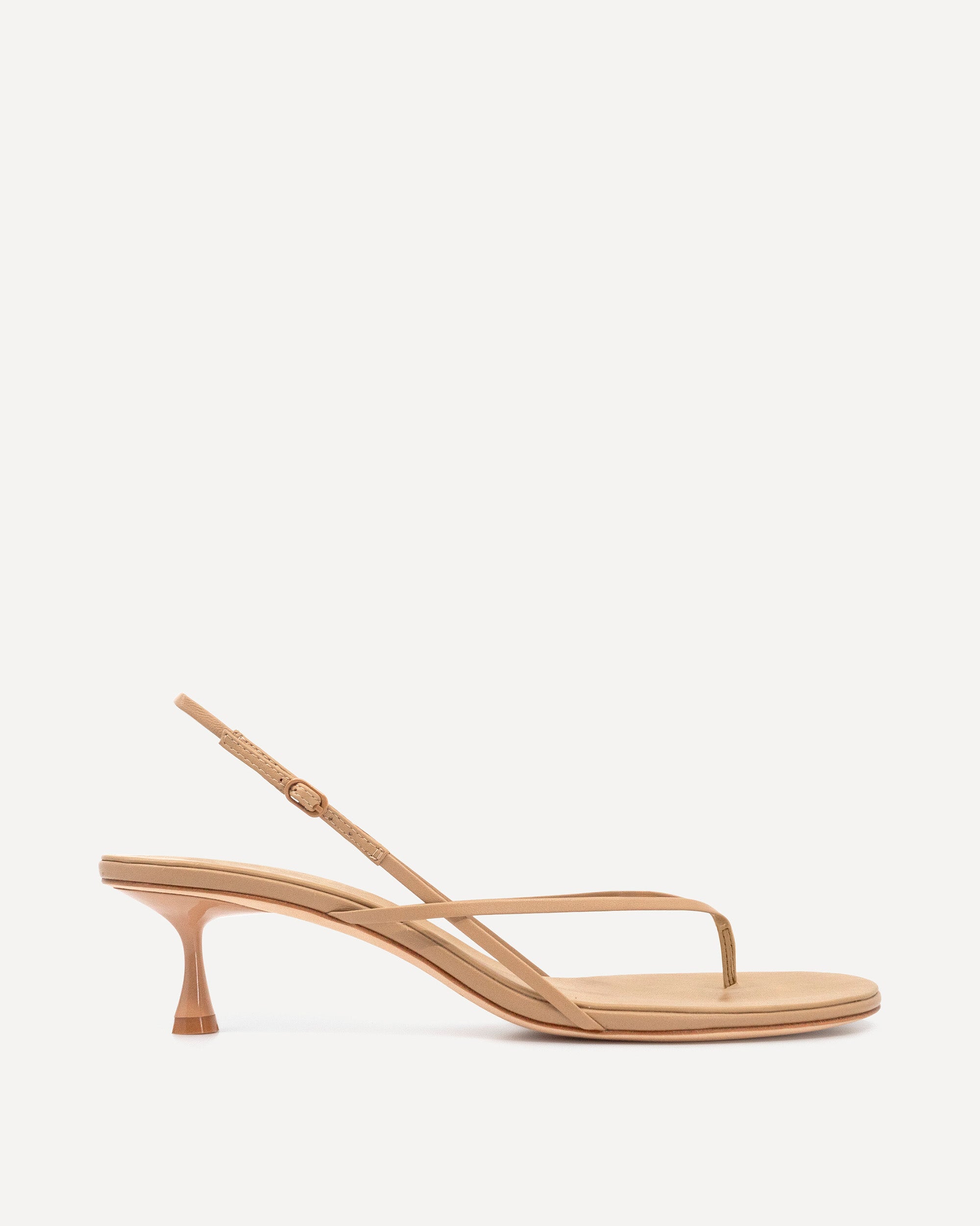 Wishbone 50 Heel | Beige