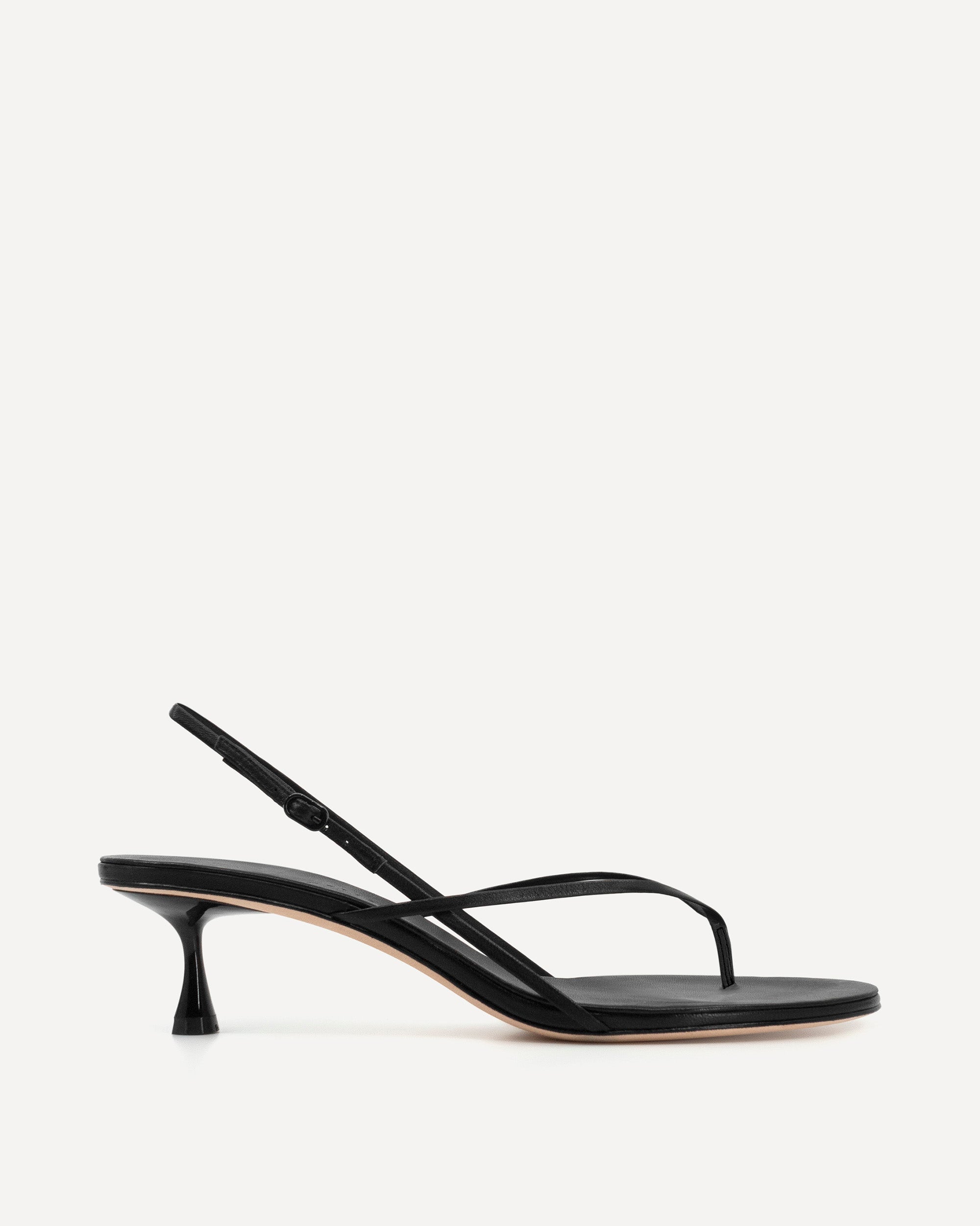 Wishbone 50 Heel | Black