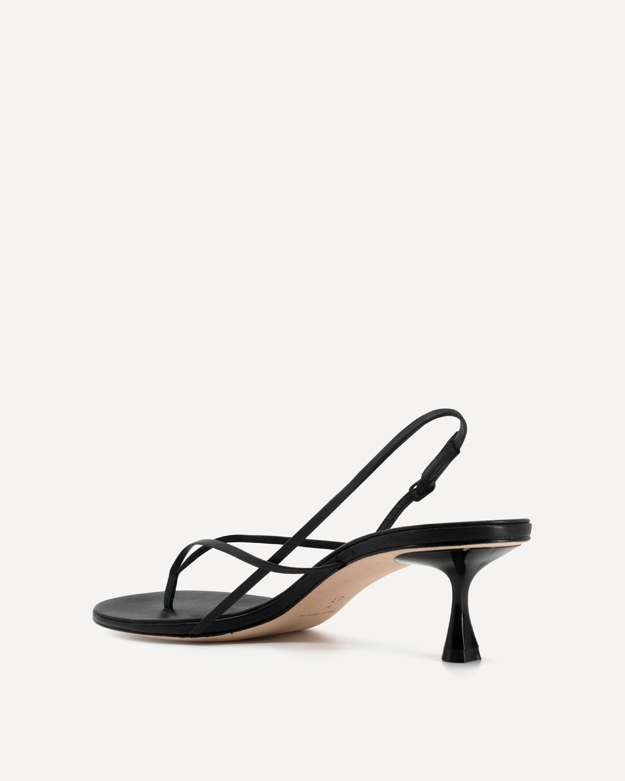 Wishbone 50 Heel | Black