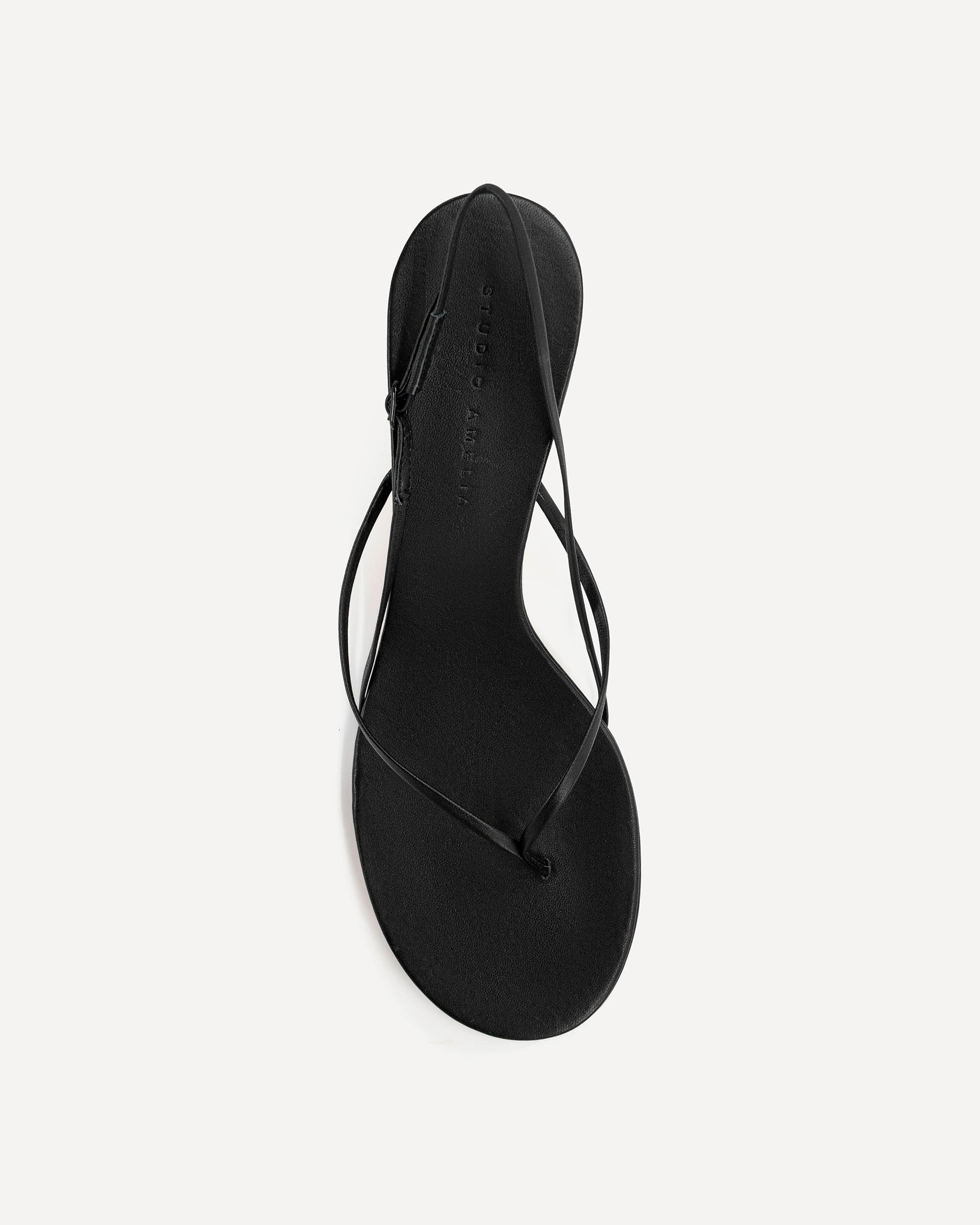 Wishbone 50 Heel | Black