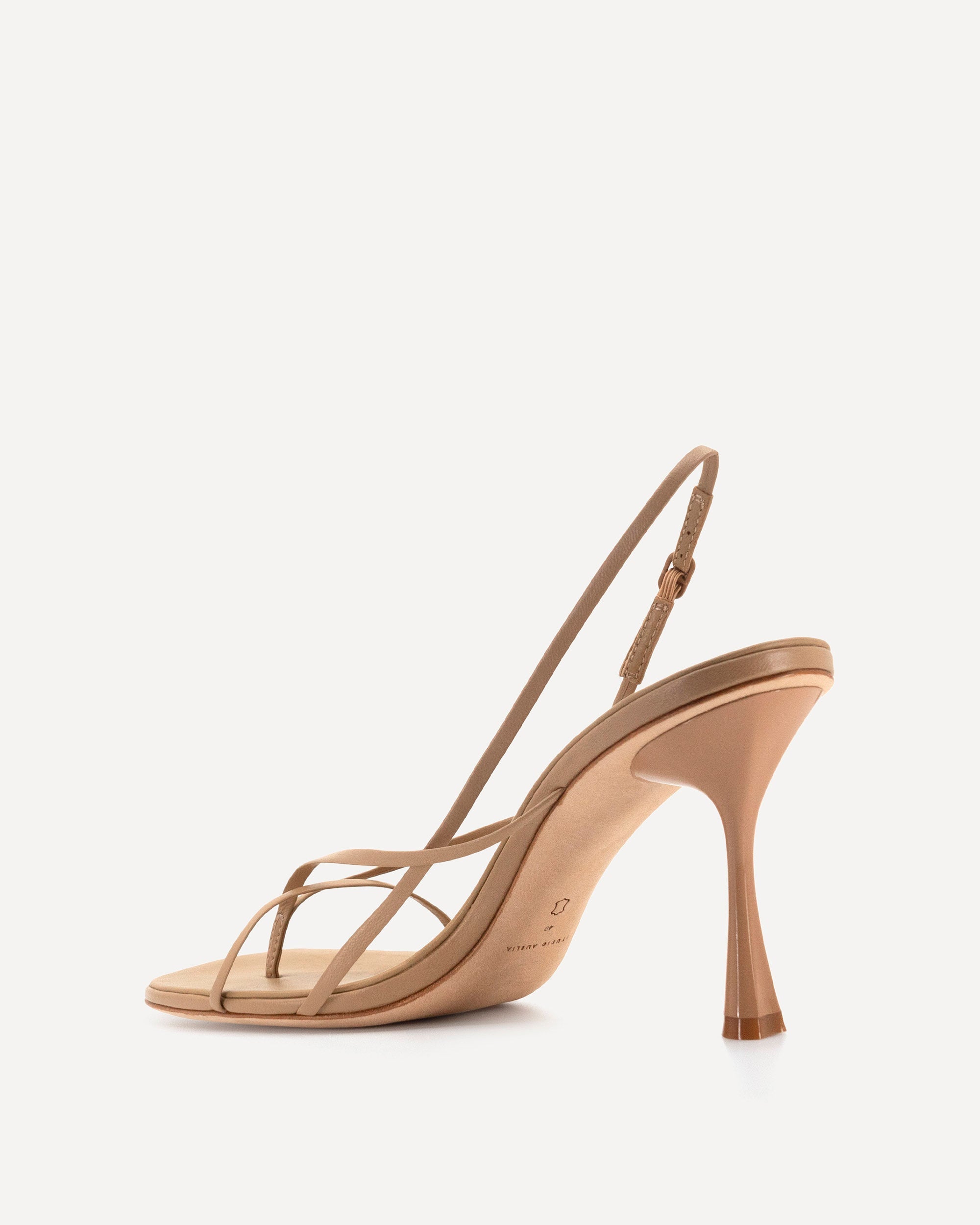 Wishbone 90 Heel | Beige