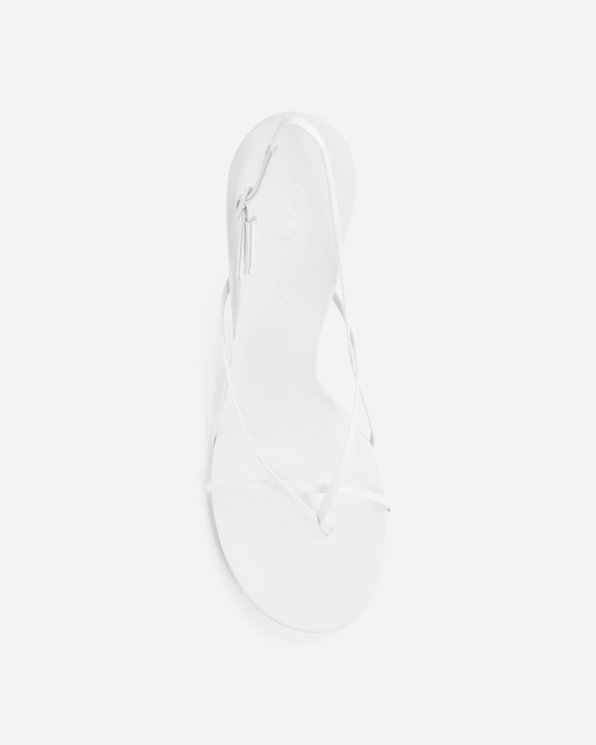 Wishbone 90 Heel | White
