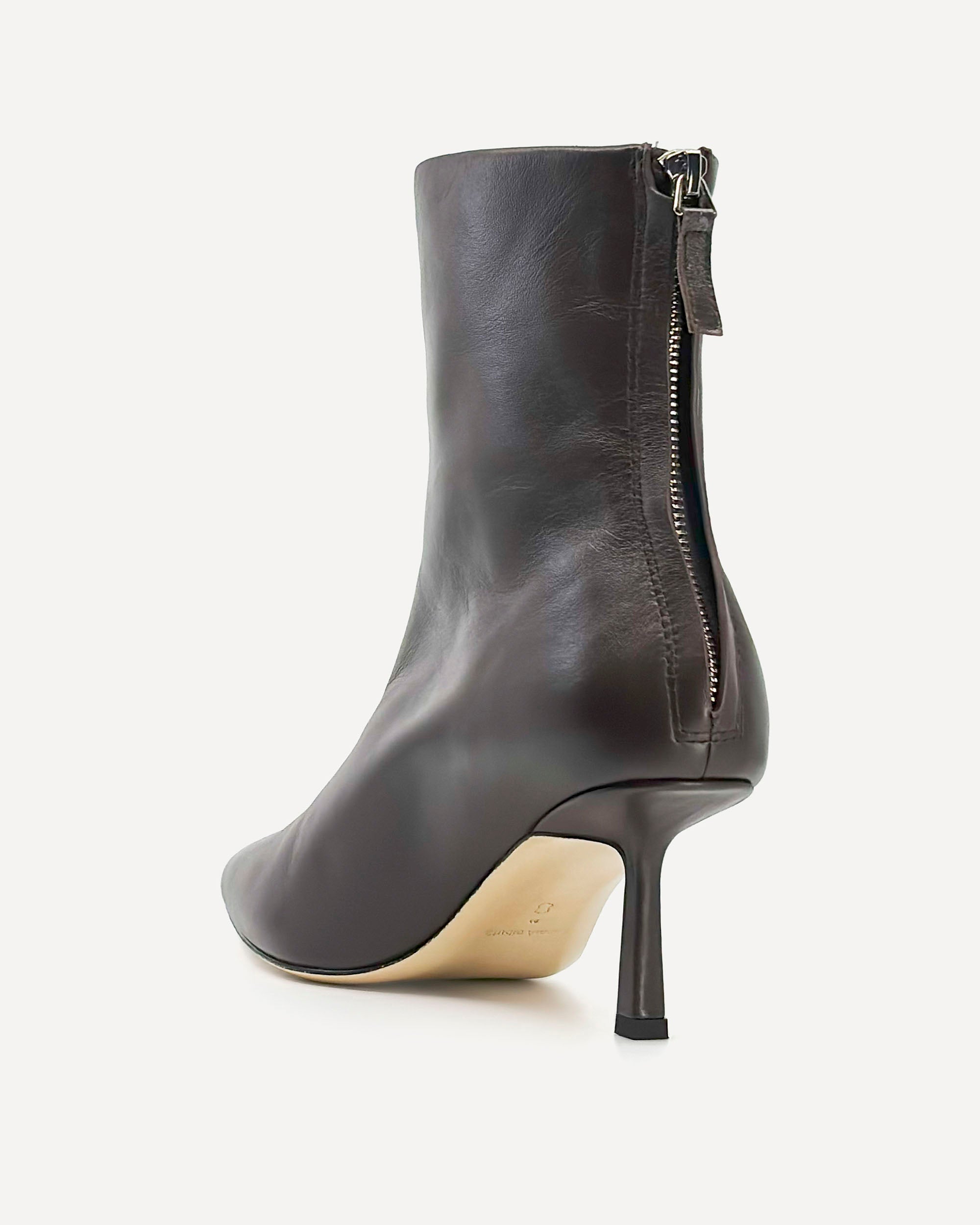 Petra Ankle Boot | Chocolate