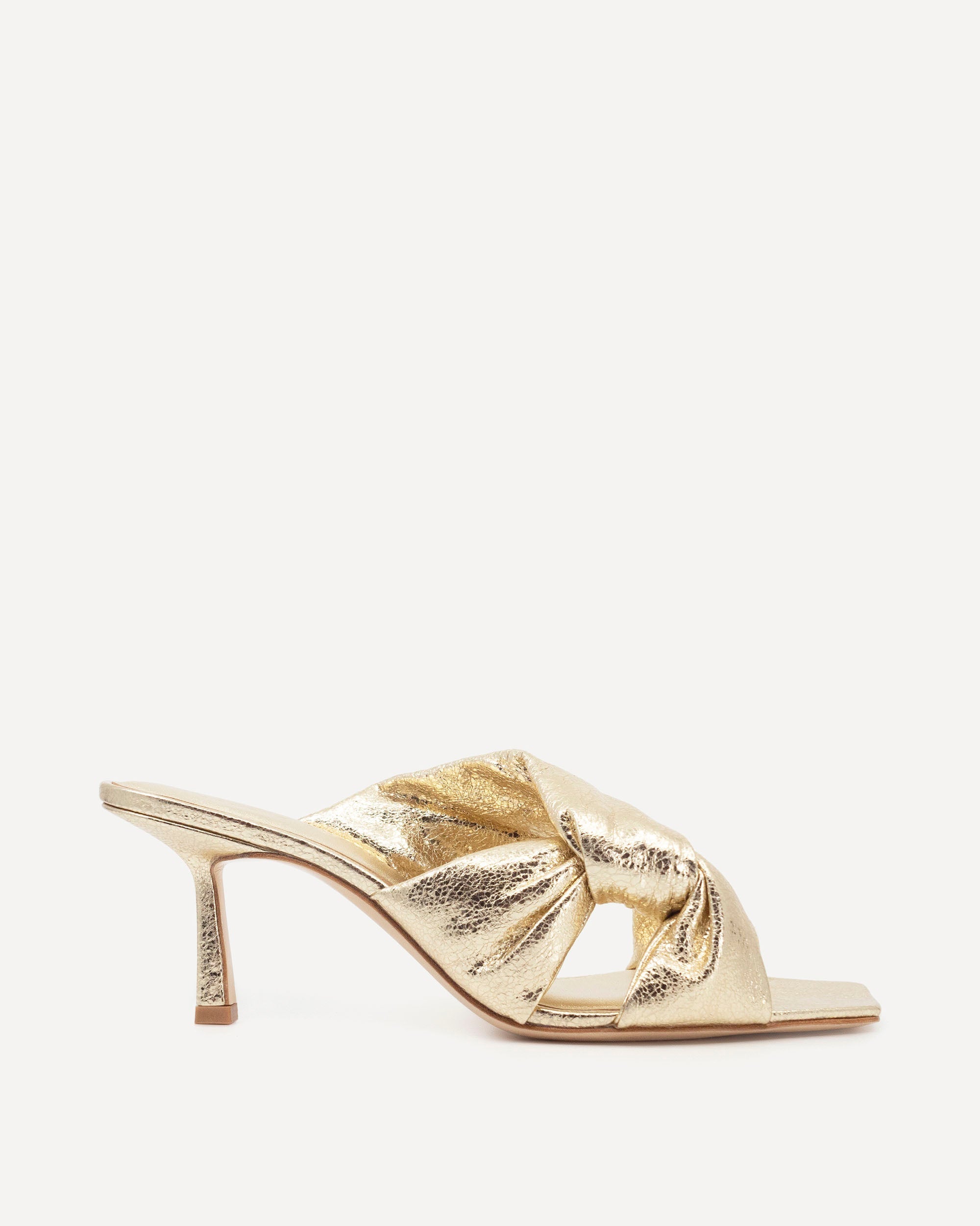 Pillow Loop 70 Heel | Gold