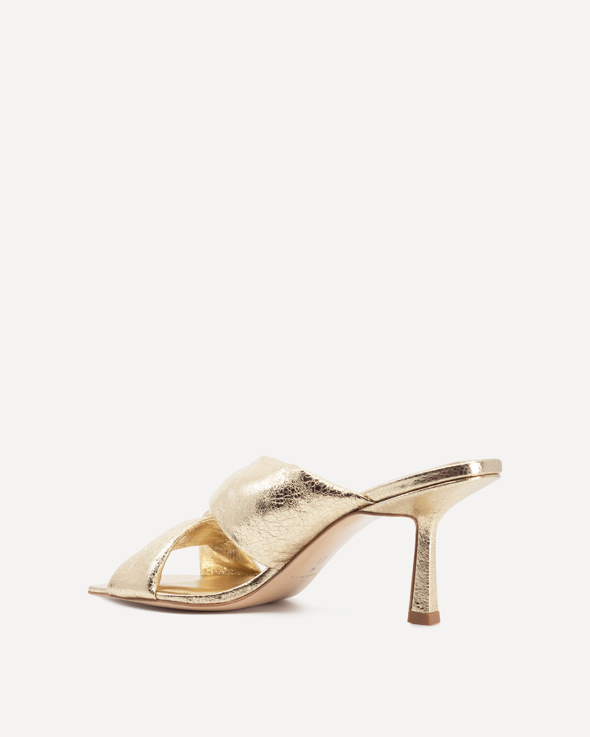 Pillow Loop 70 Heel | Gold
