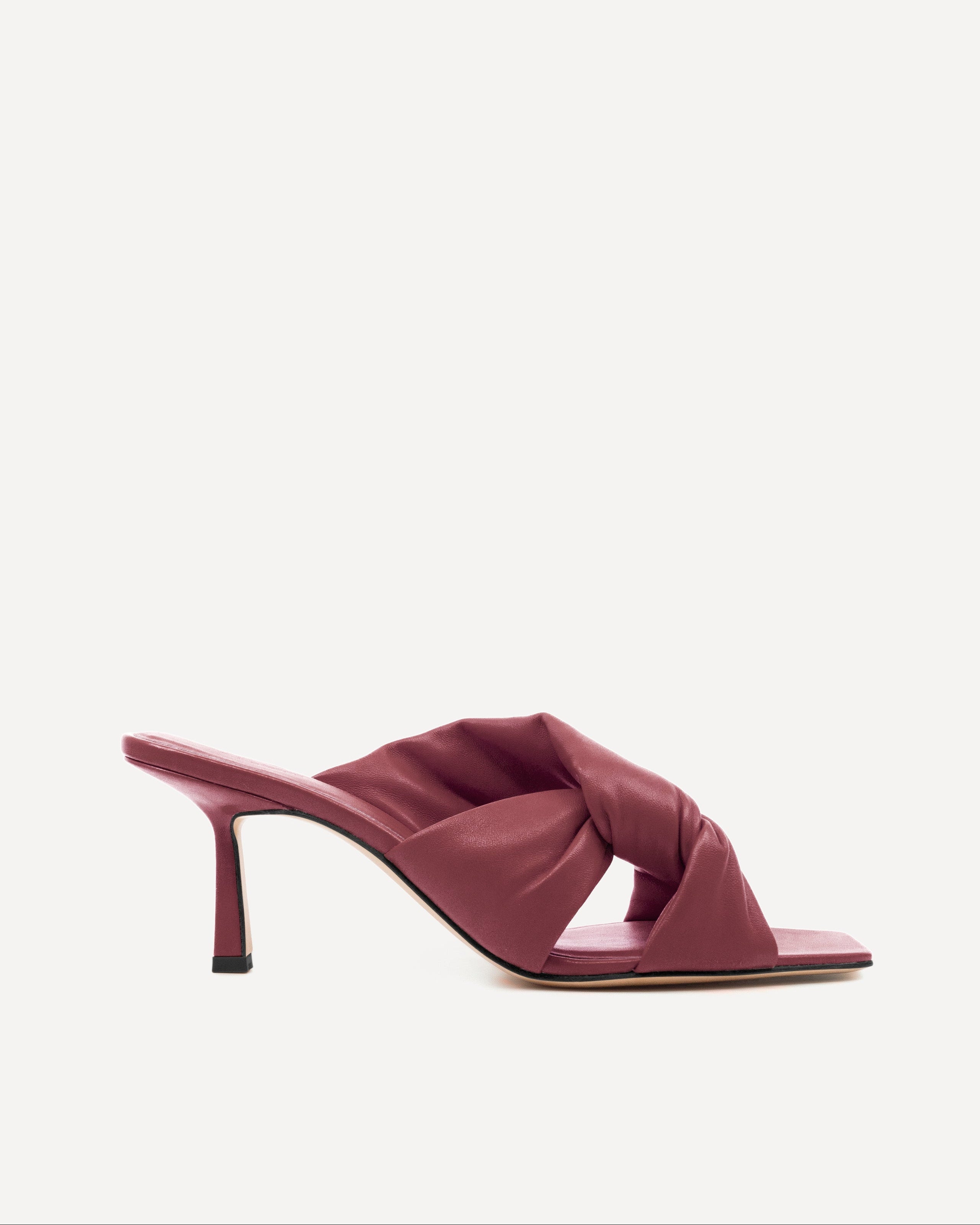 Pillow Loop 70 Heel | Mulberry