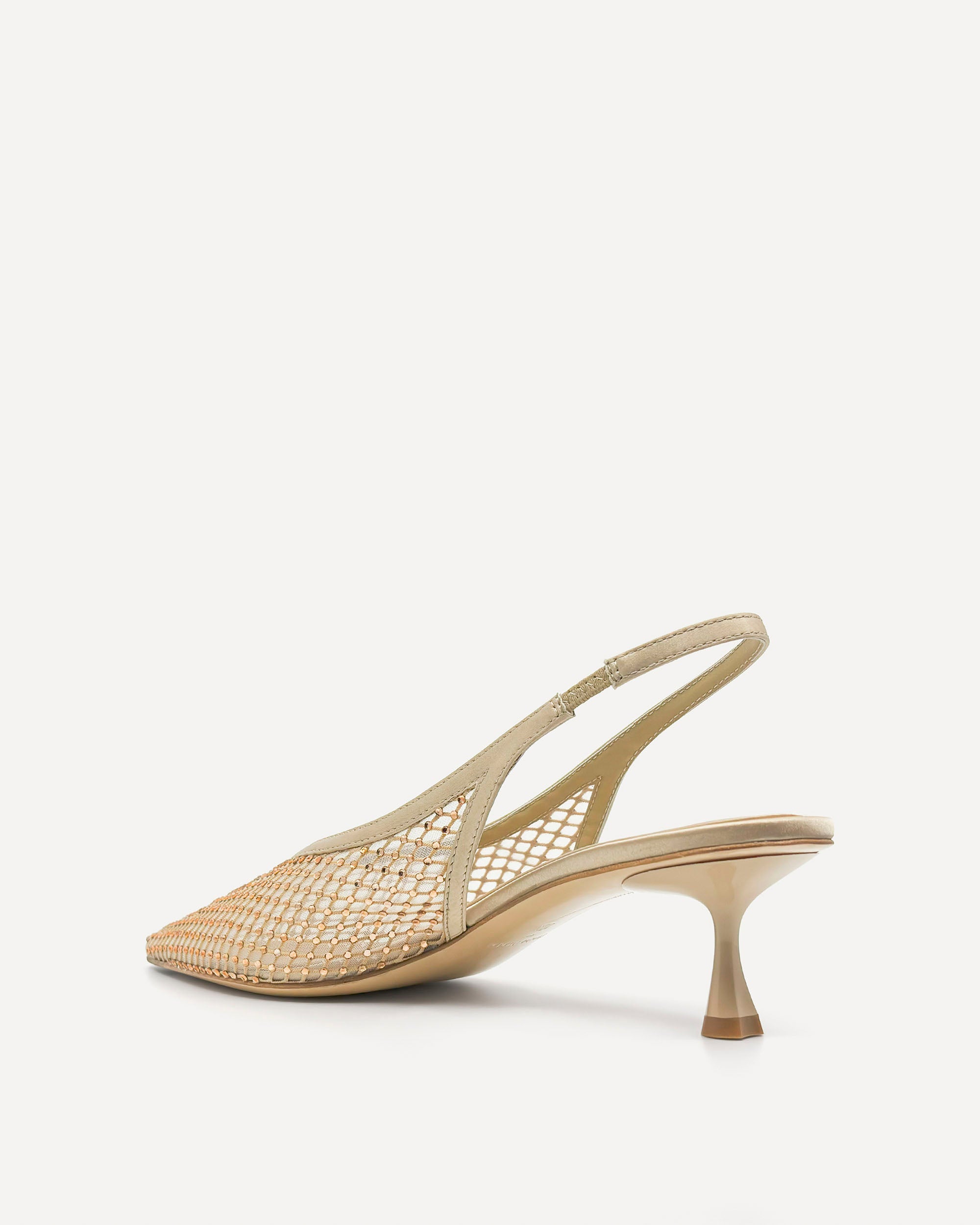 Razor 50 Heel | Champagne Mesh