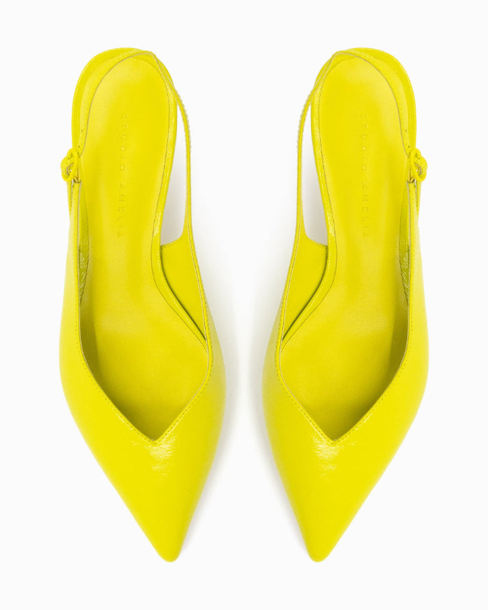 Razor 50 Heel | Acid Yellow