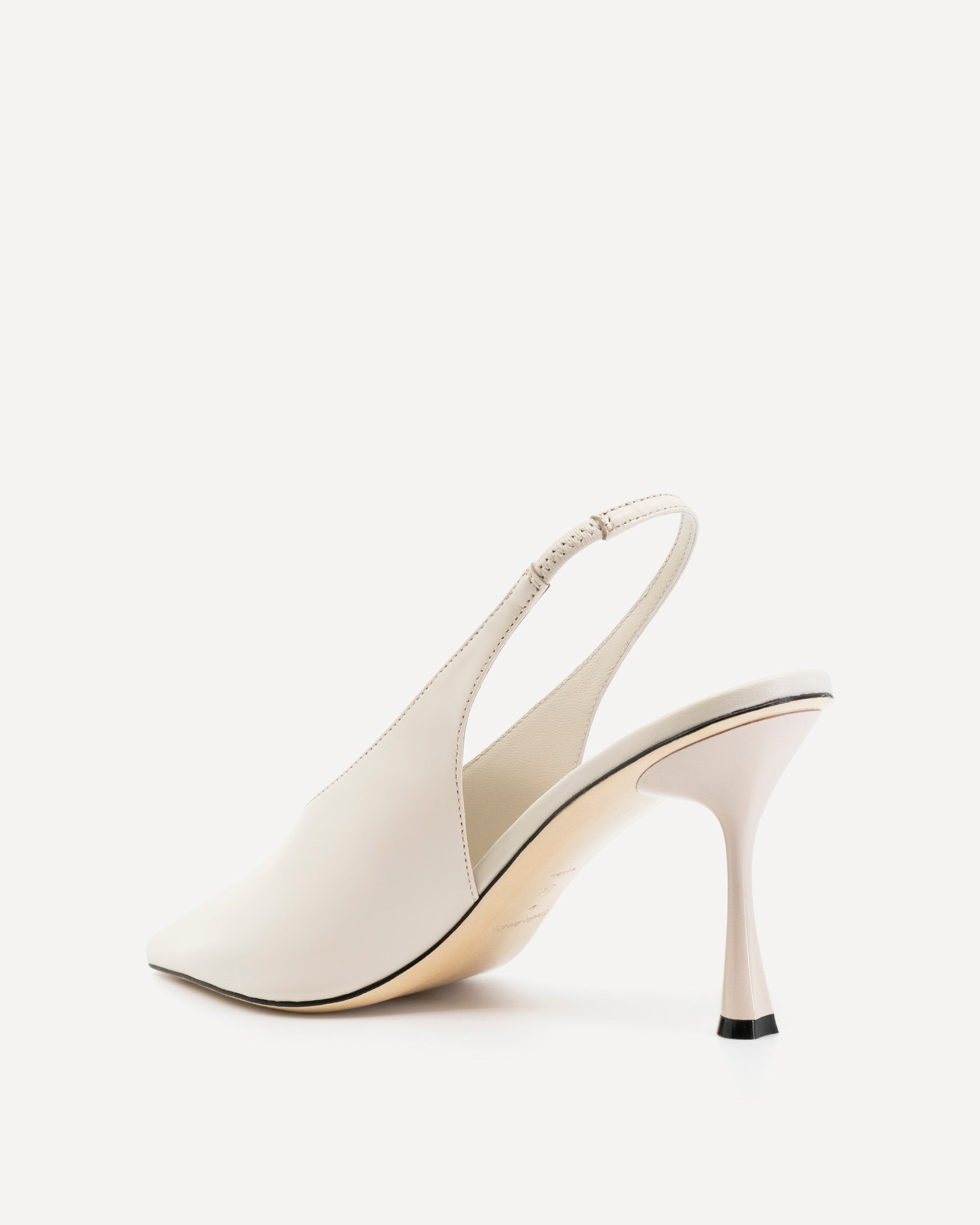 Razor Slingback 90 Heel | Stone