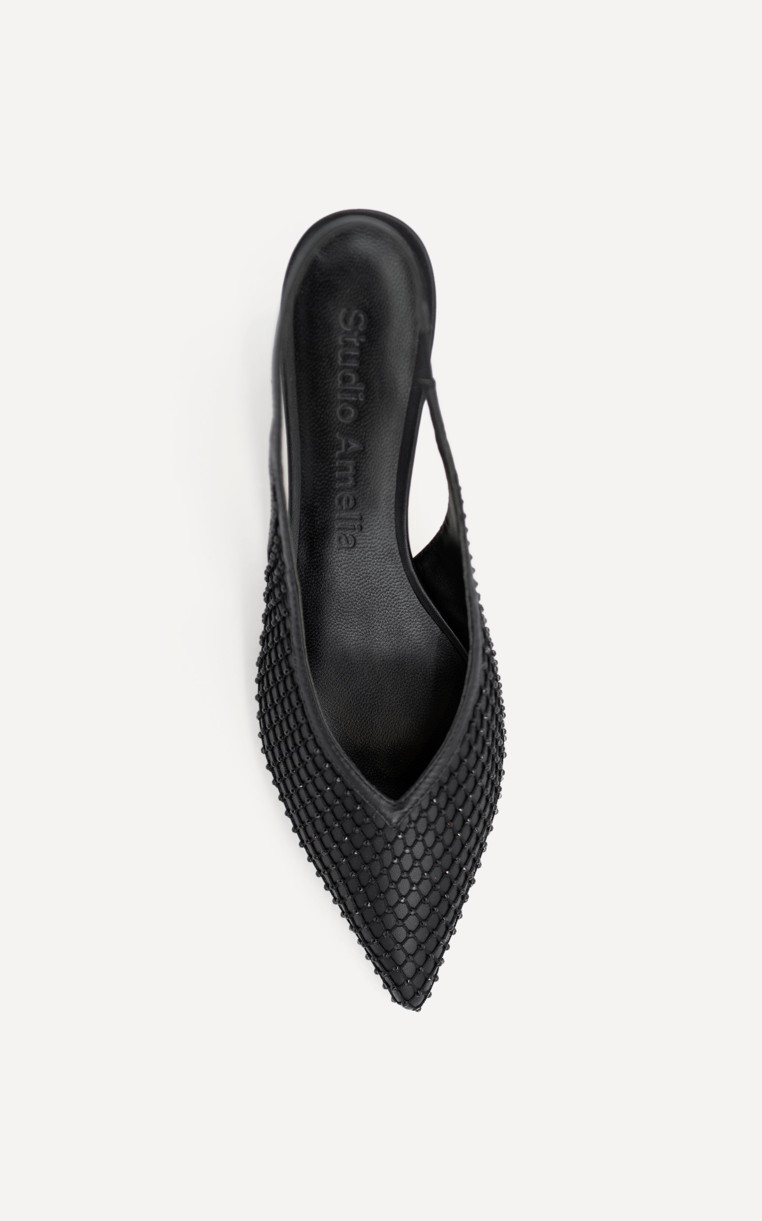 Razor Flat | Black Diamante