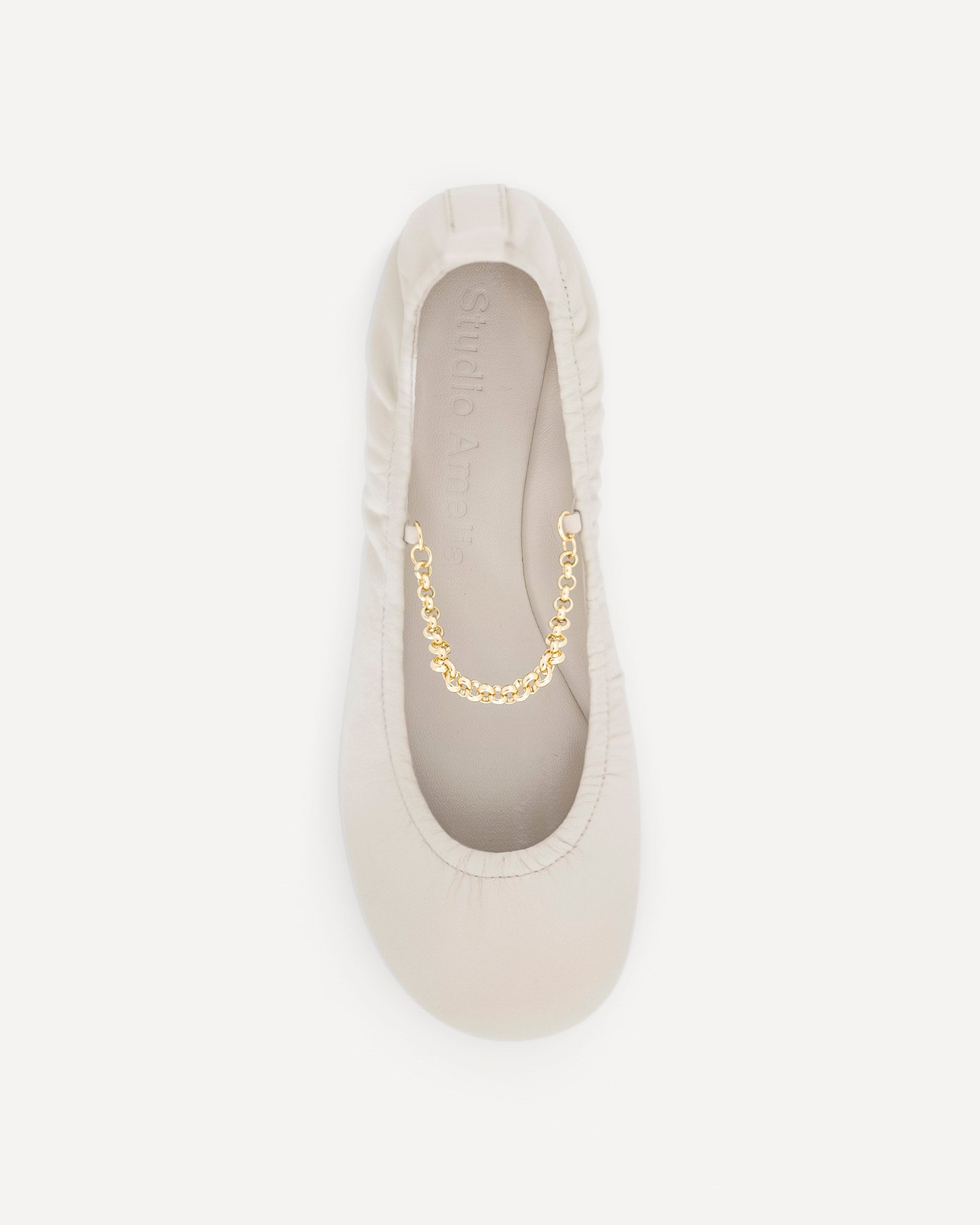 Ronde Ballet Flat | Stone