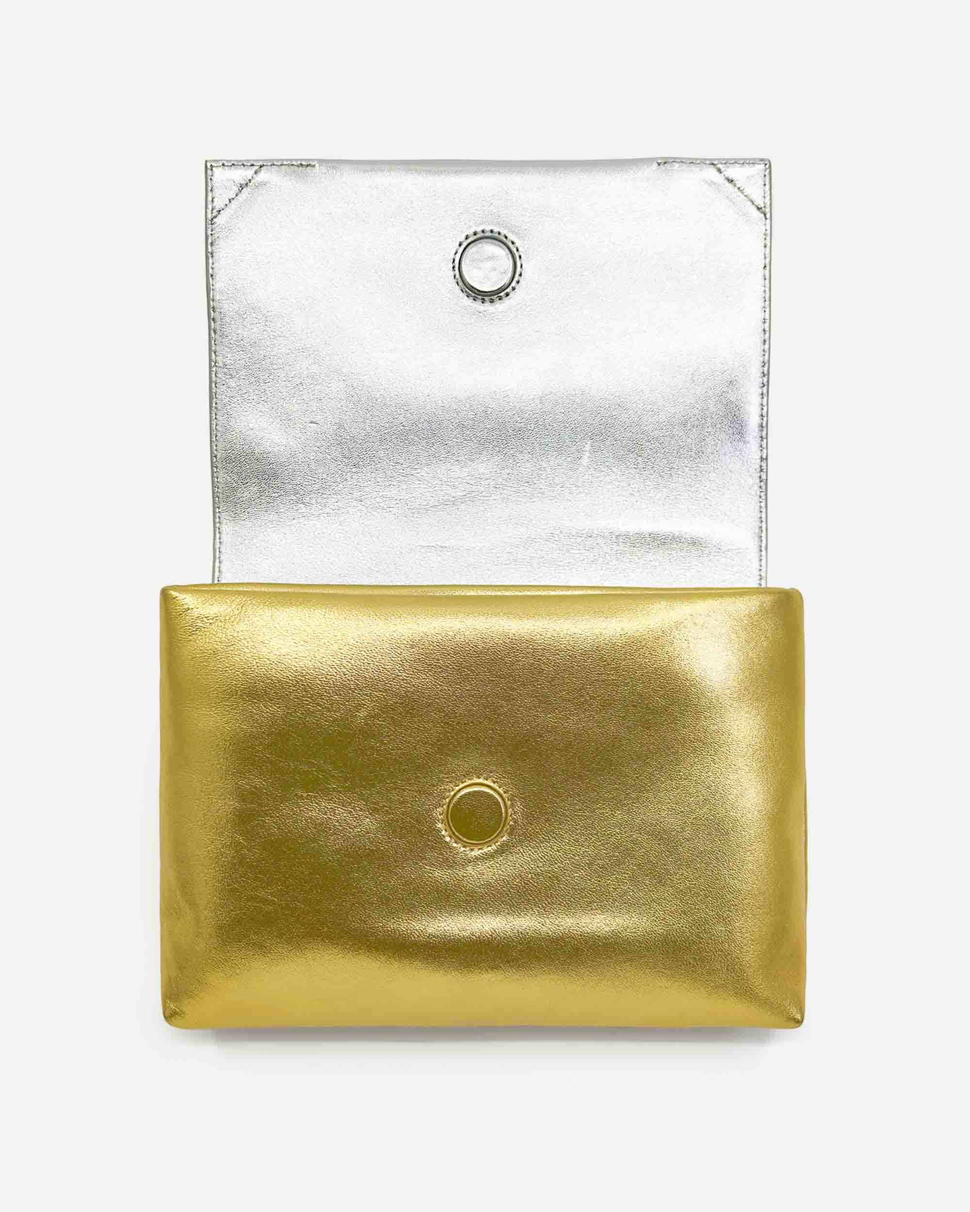 Sheath Clutch | Gold/Silver