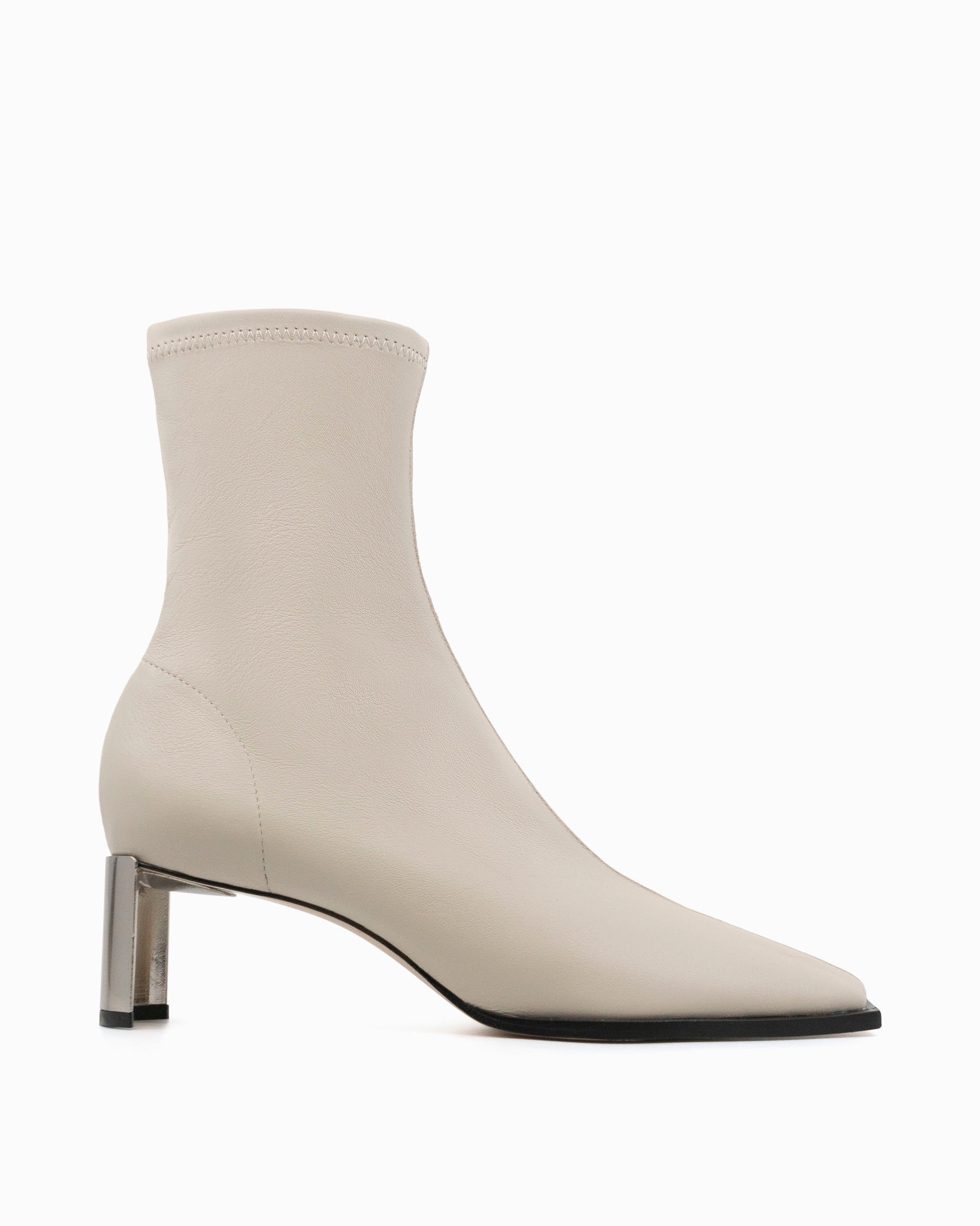Squared Sockette 70 Boot | Stone