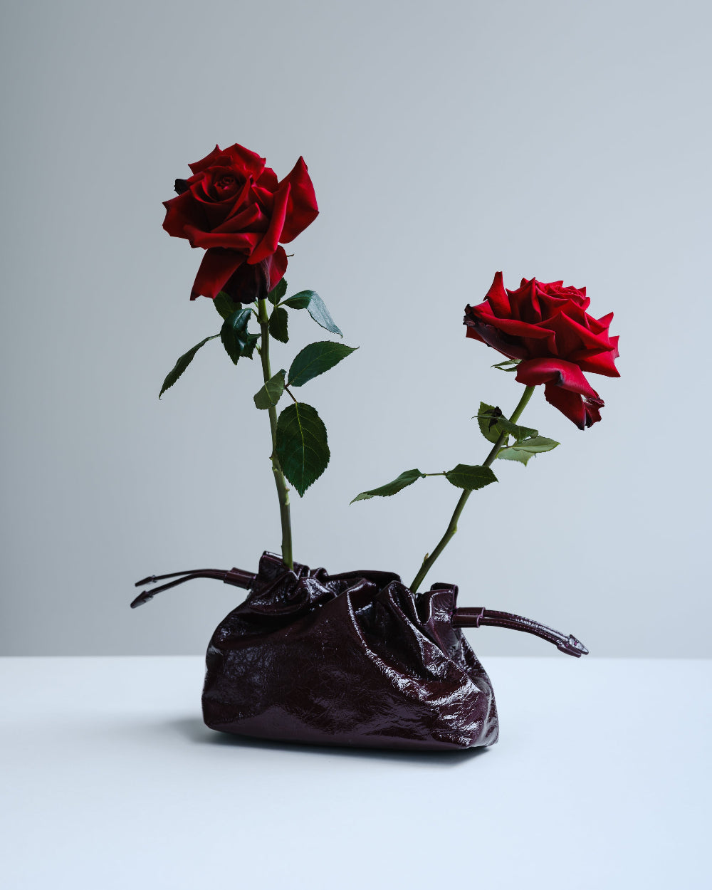 Alexandra Petite Drawstring | Bordeaux Crinkle