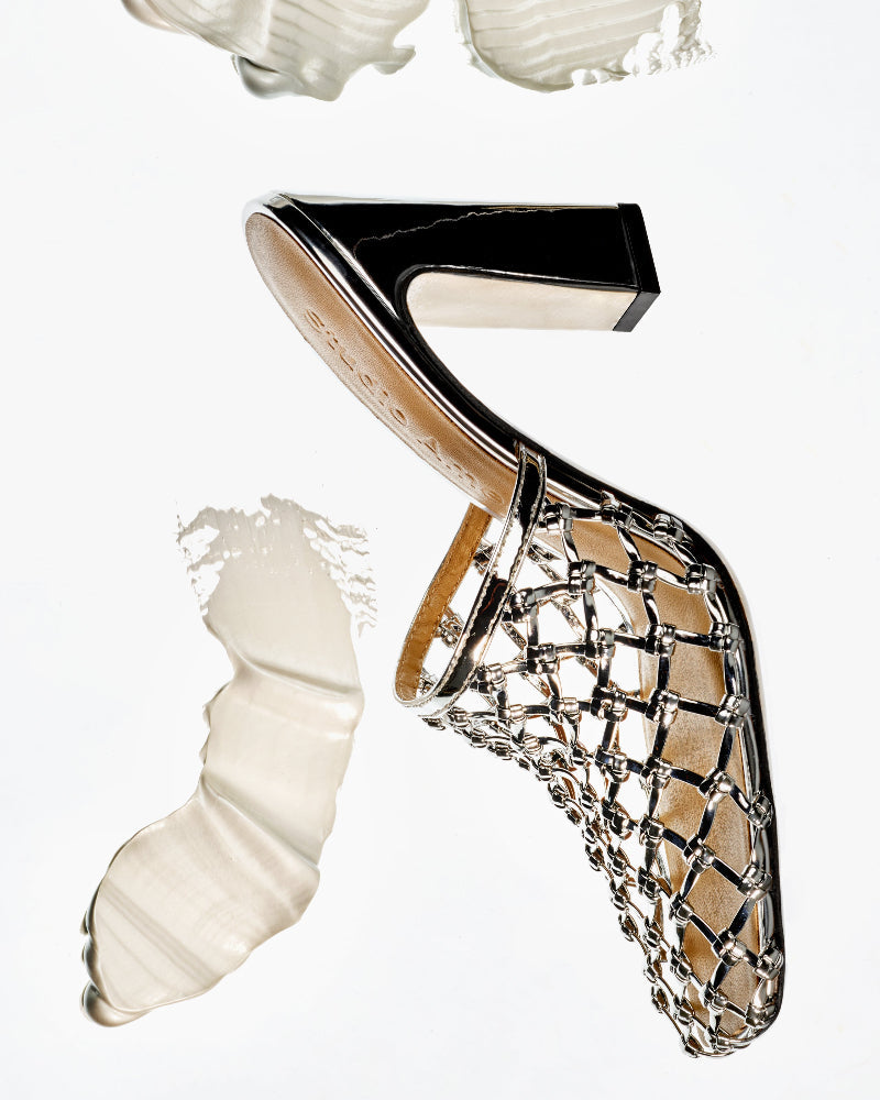 Silas 90 Mule | Mirror