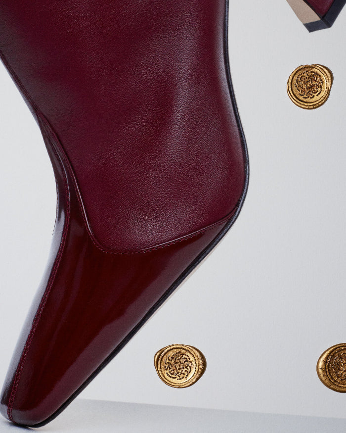 Maverick Ankle Boot | Burgundy