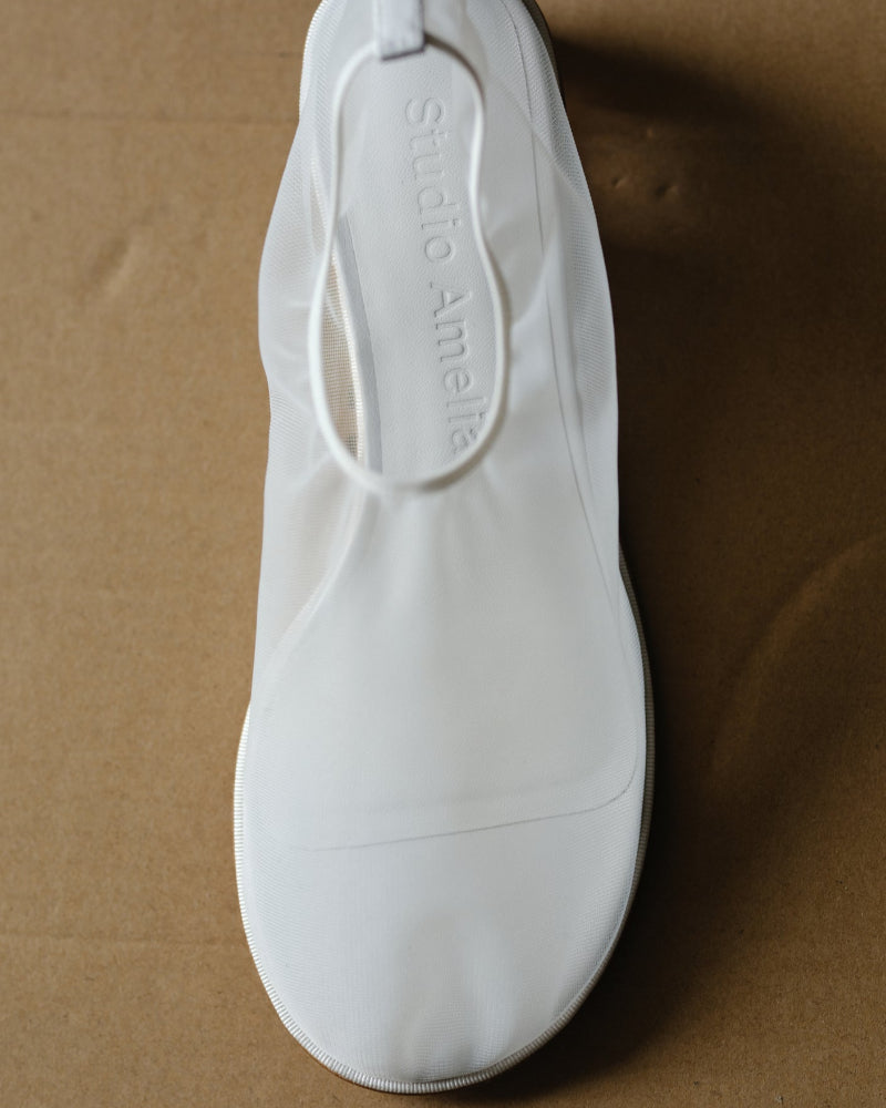 Vestige Ballet Flat | White