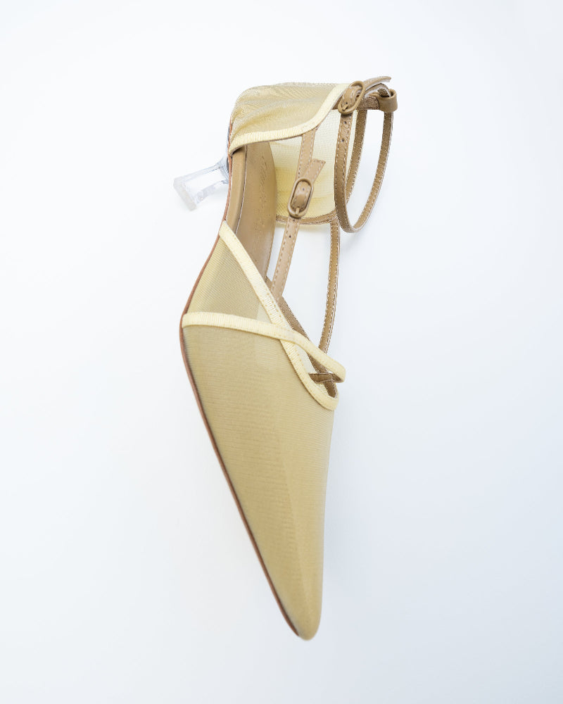 Ophelia 50 Heel | Biscuit