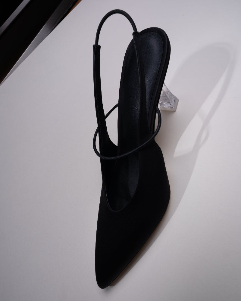 Mignon 90 Heel | Black