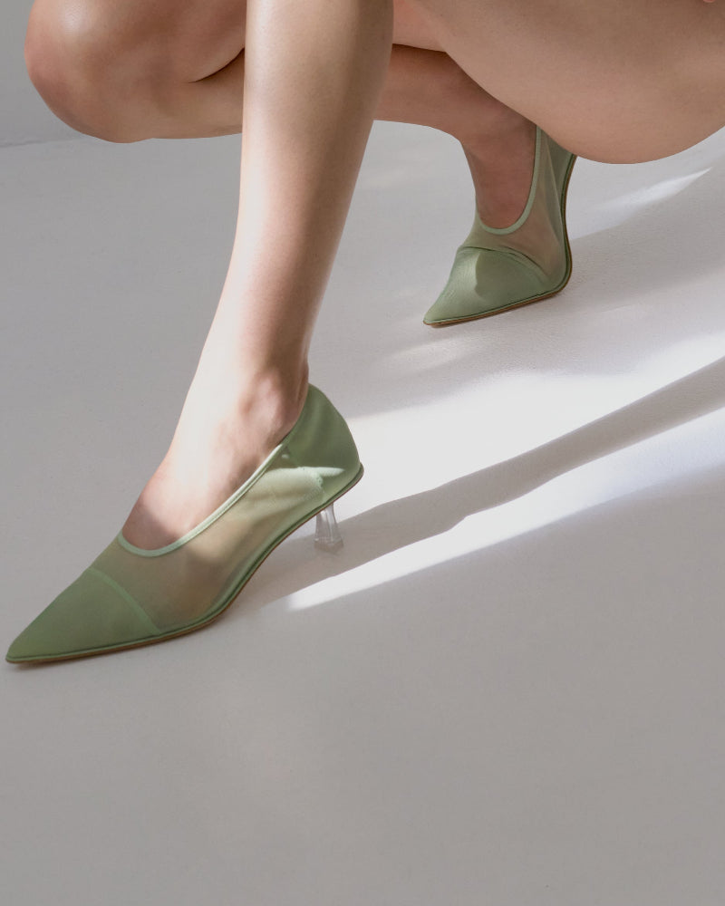 Iris 50 Heel | Mint