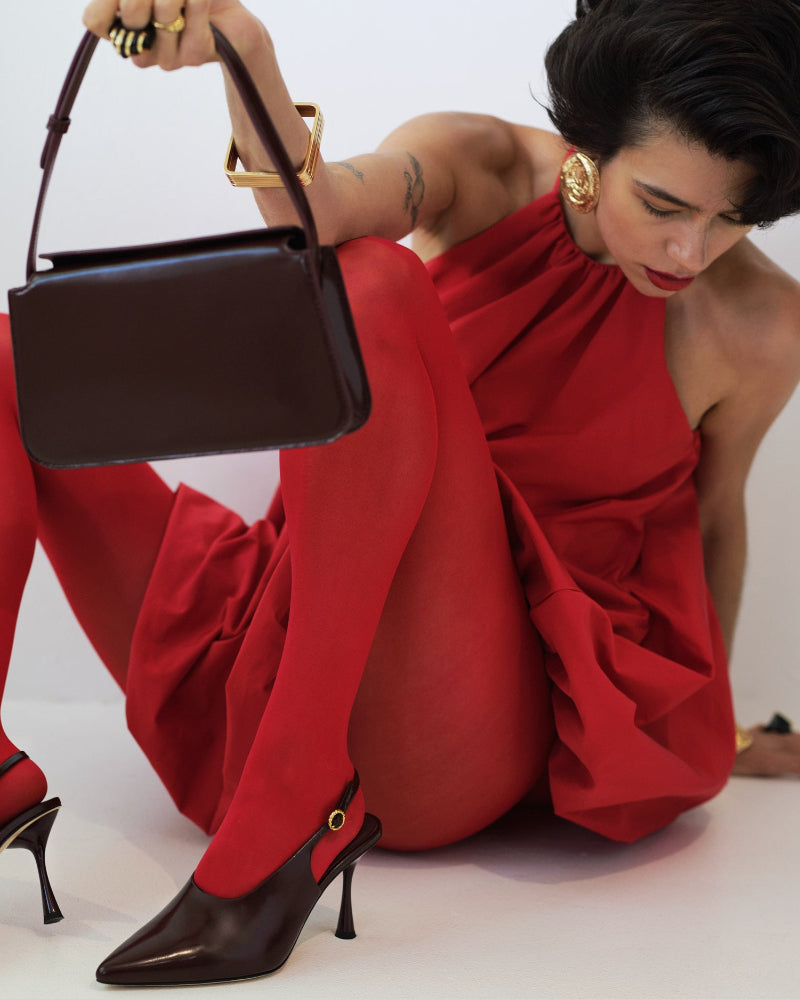 Audrey Shoulder Bag | Burgundy