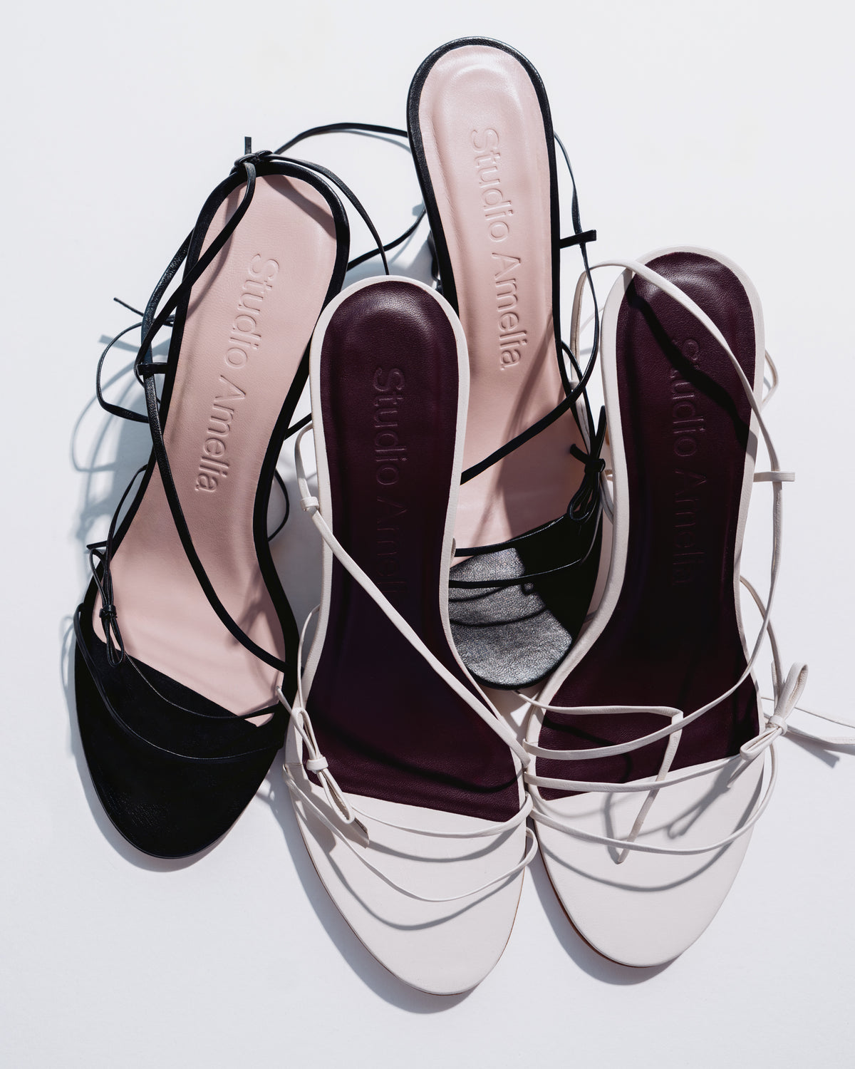 Solstice Wrapped 70 Sandal | Black