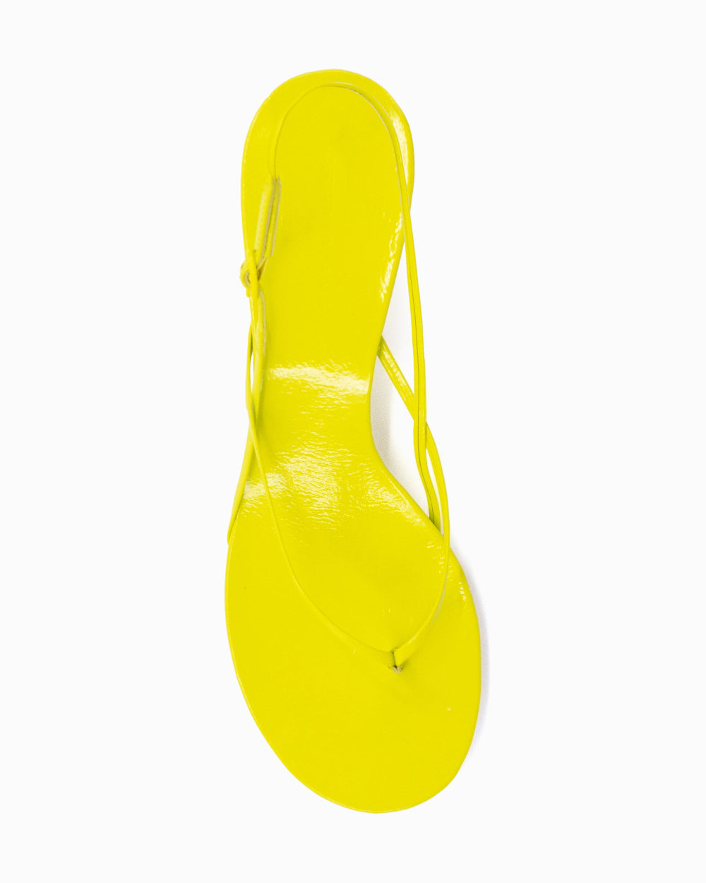 Wishbone 50 Heel | Acid Yellow