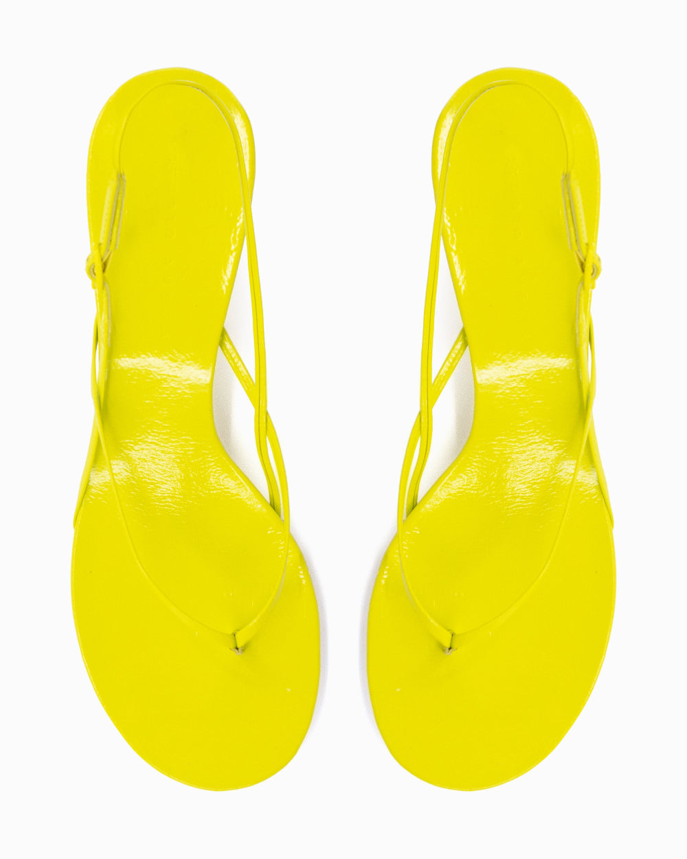 Wishbone 50 Heel | Acid Yellow