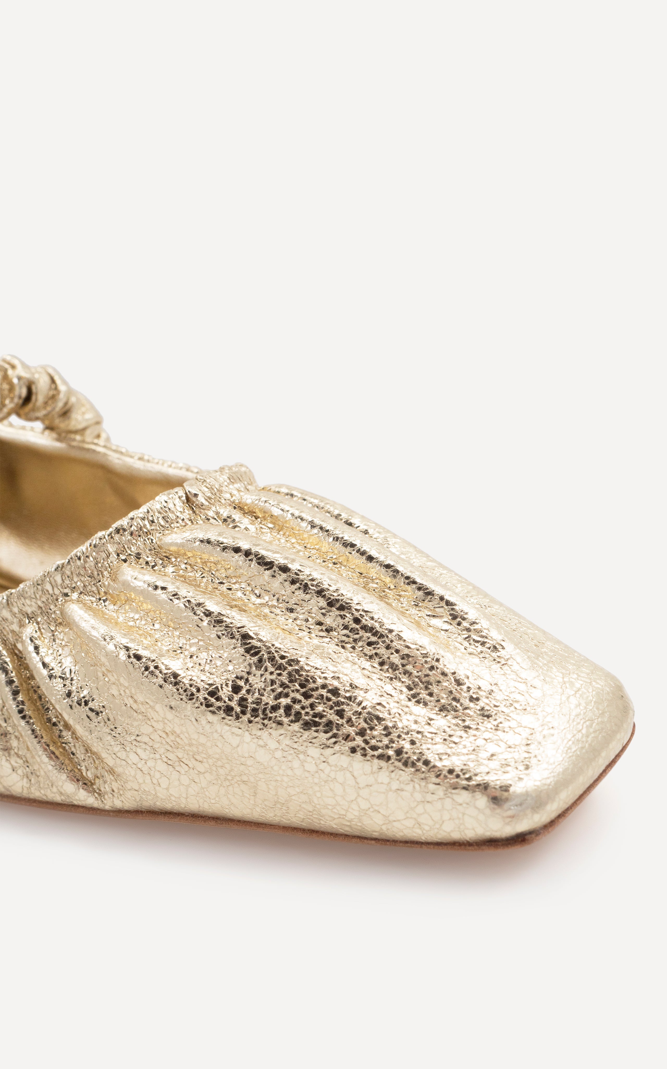 Zadie Ballet Flat | Gold