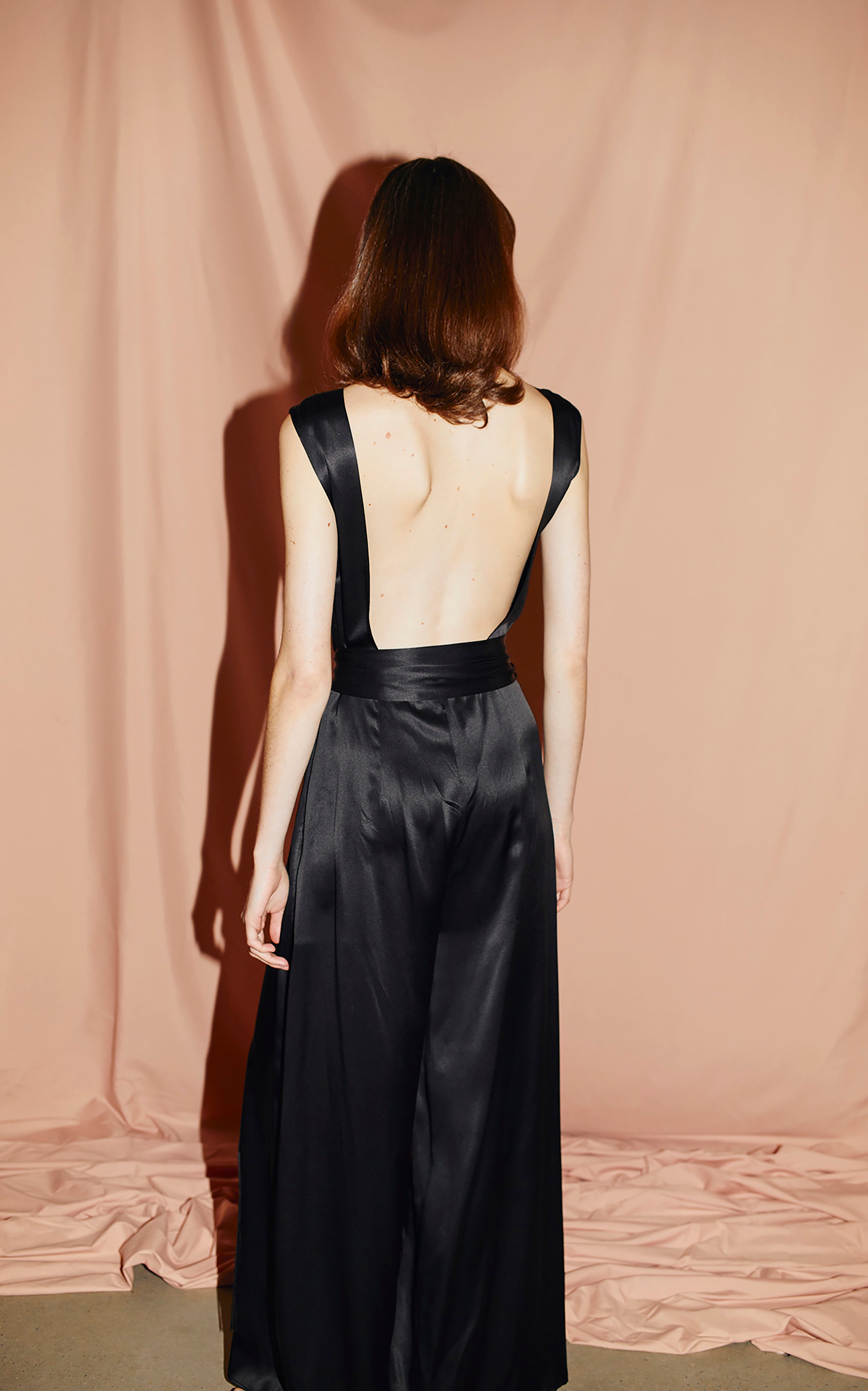 SAMPLE Cincture Belted Jumpsuit | Lobster